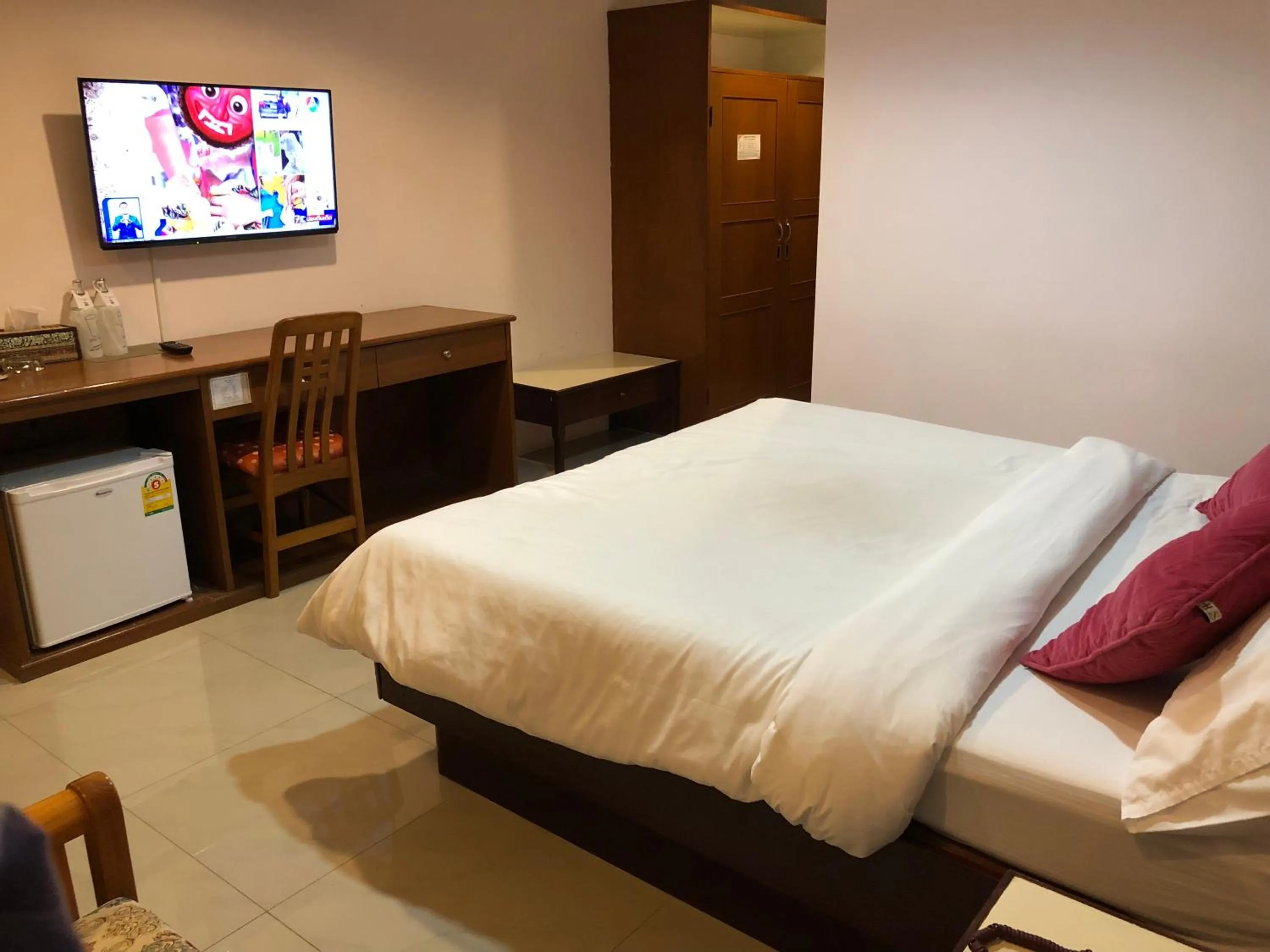 Bed in At Bangkok Hotel