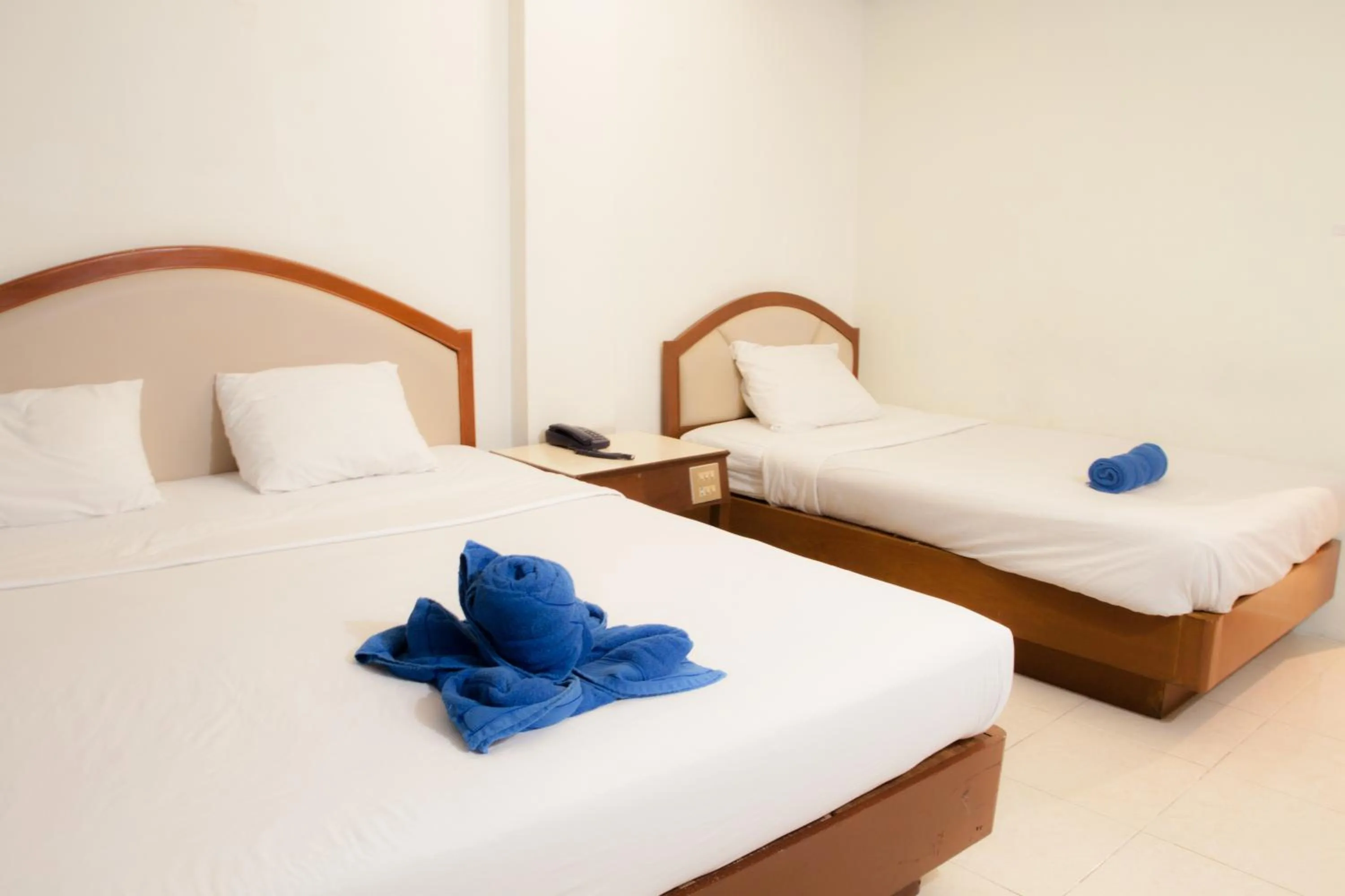 Bed in At Bangkok Hotel