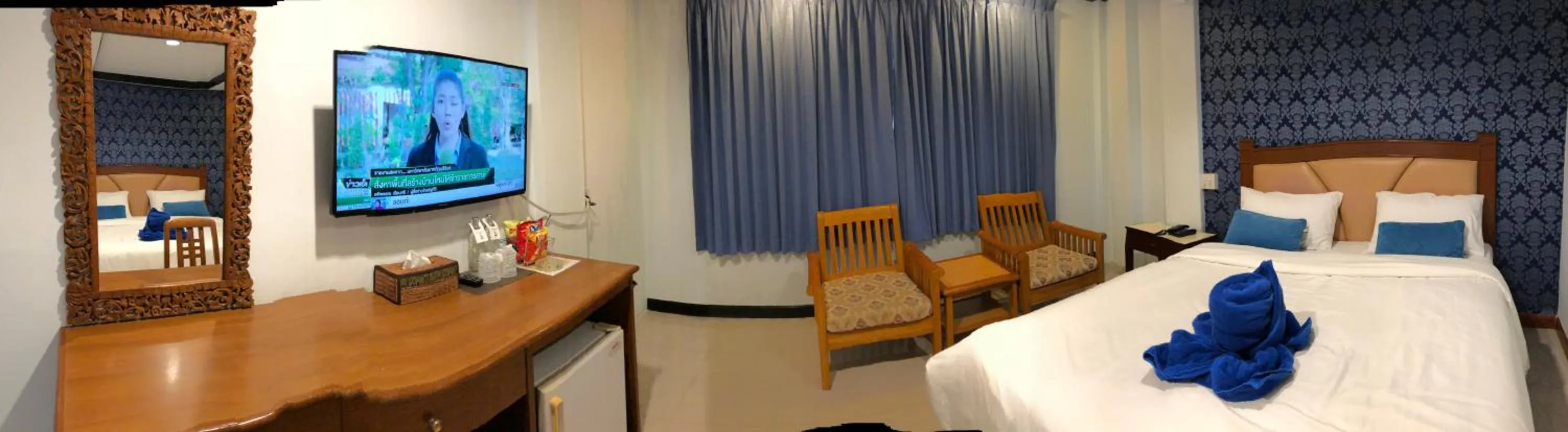 Bed in At Bangkok Hotel