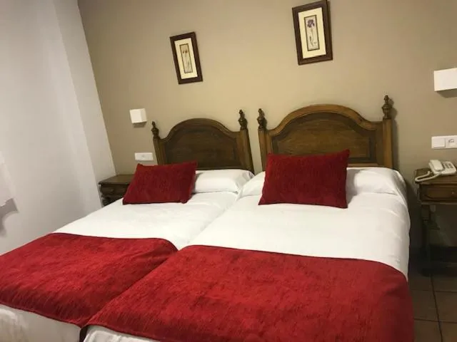 Bed in Hotel Patri