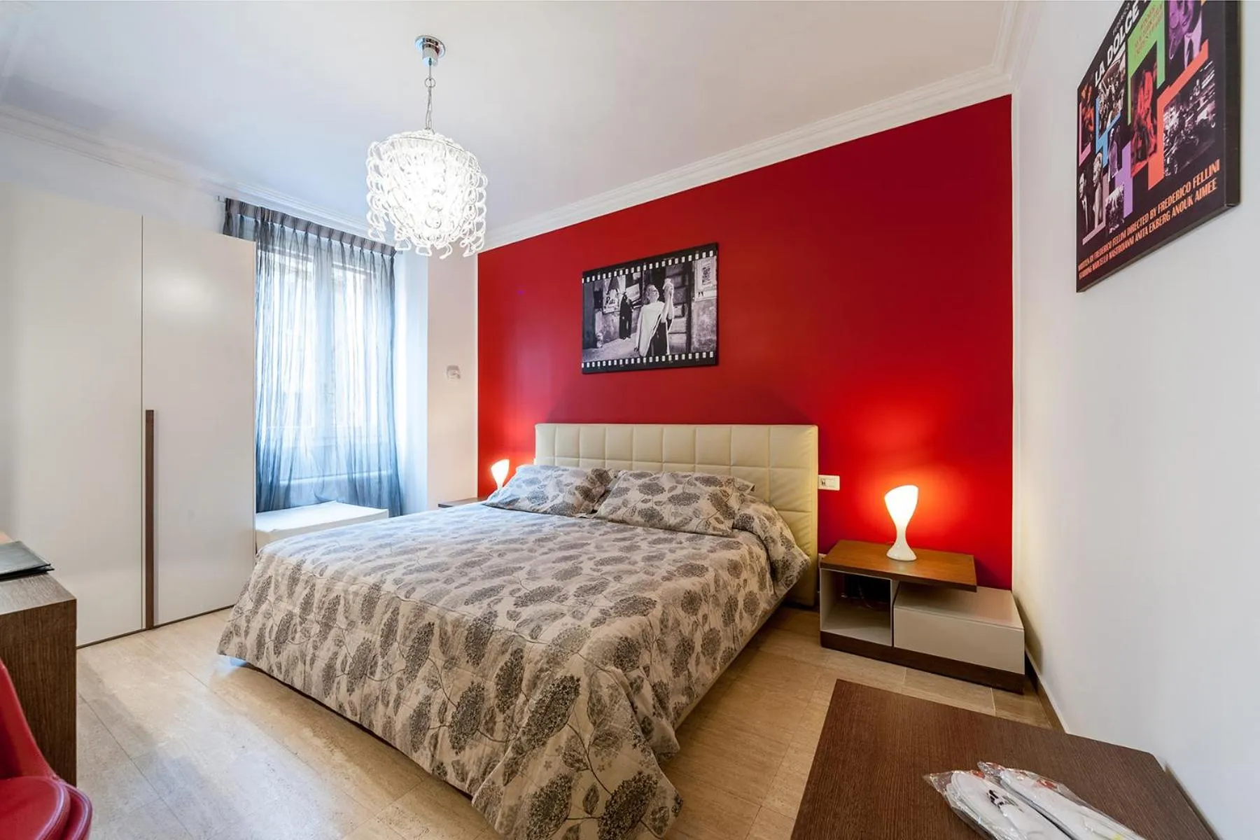 Bed in La Dolce Vita Barberini