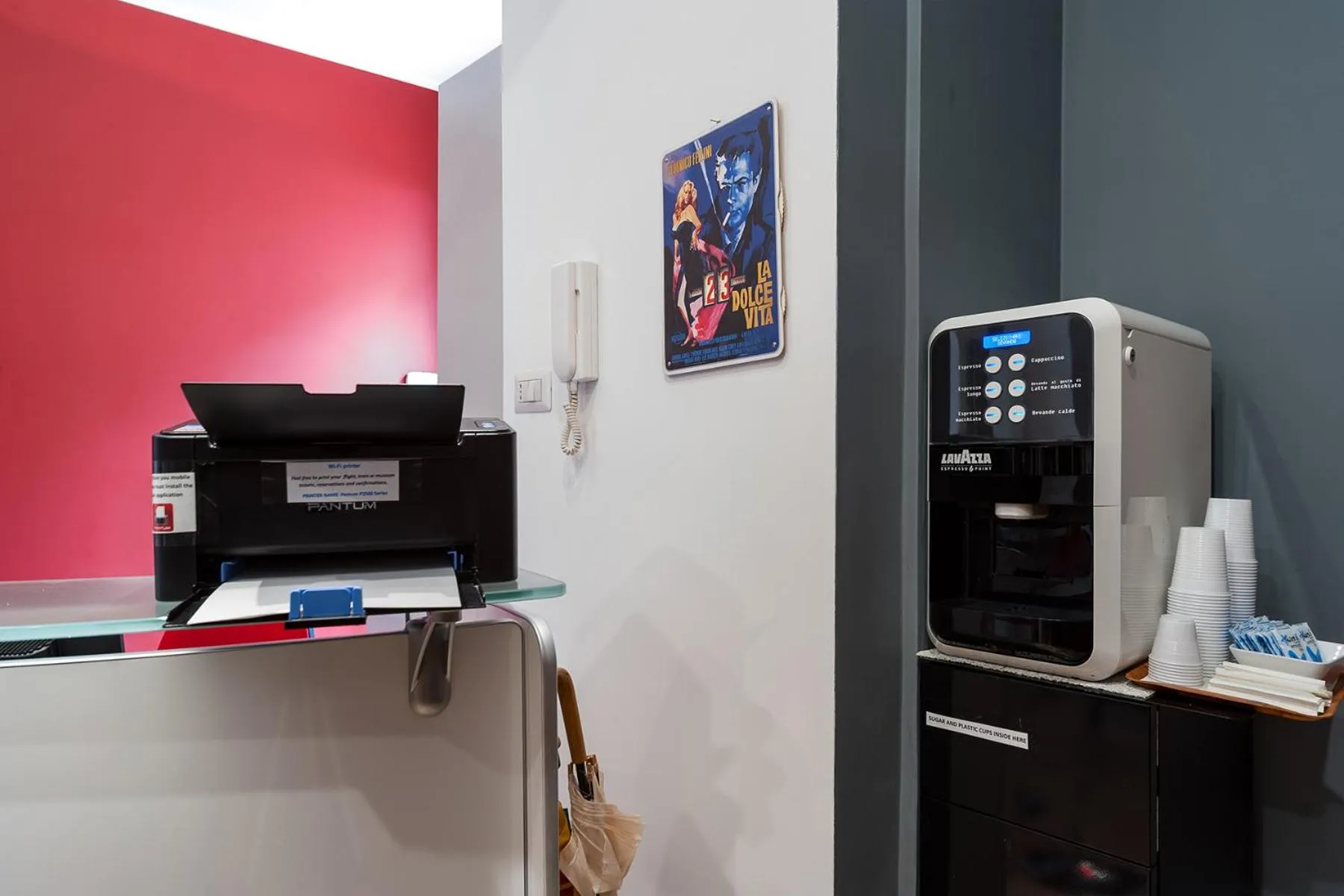 Coffee/tea facilities in La Dolce Vita Barberini