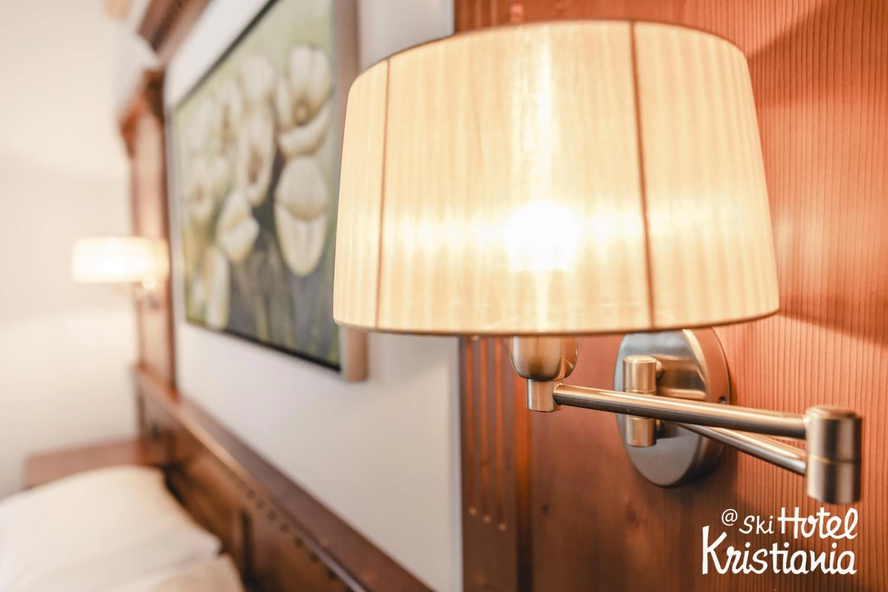 Decorative detail, Bed in Kristiania Small Dolomites Hotel