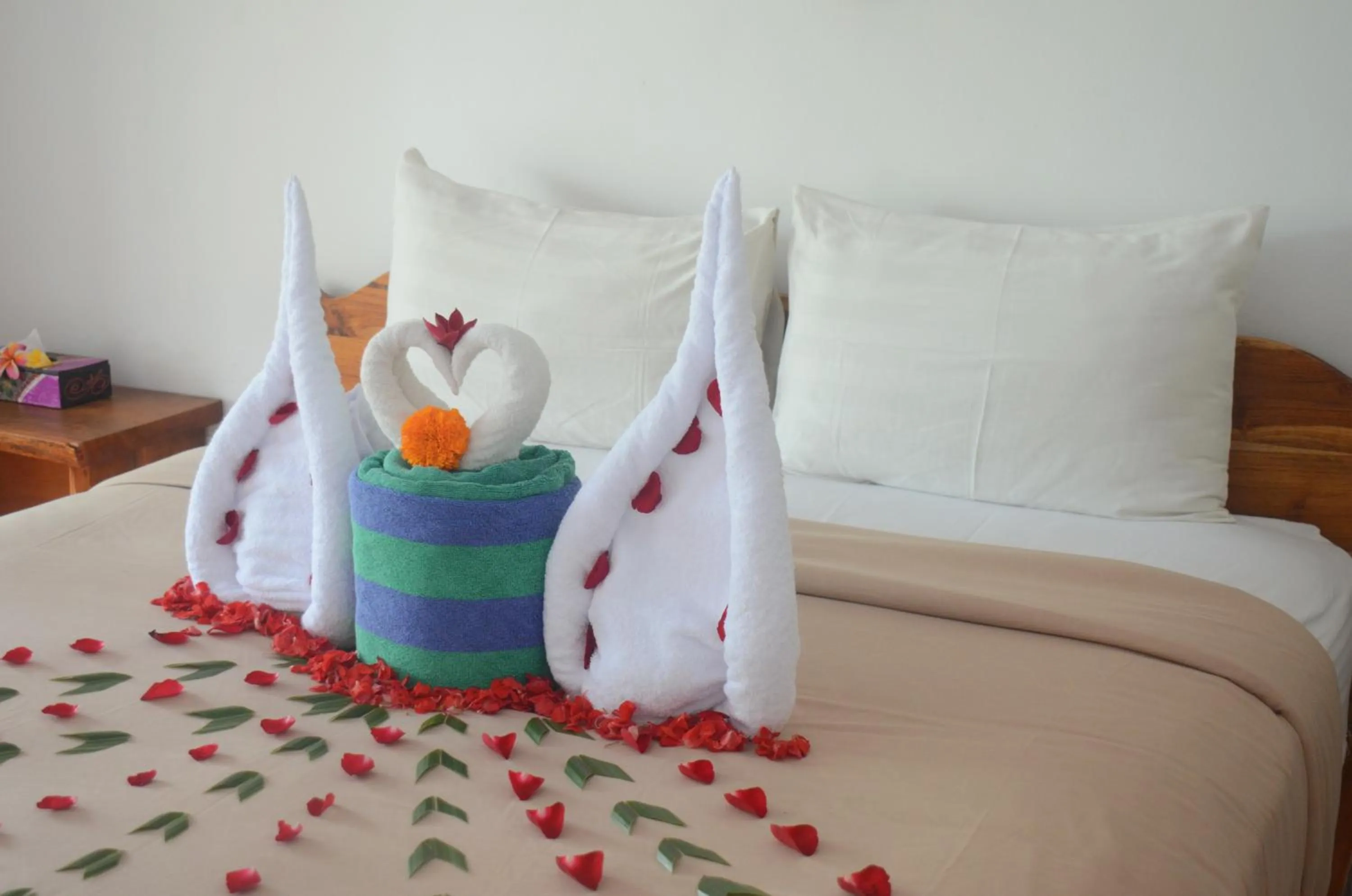 Bed in Mamaras Guest House