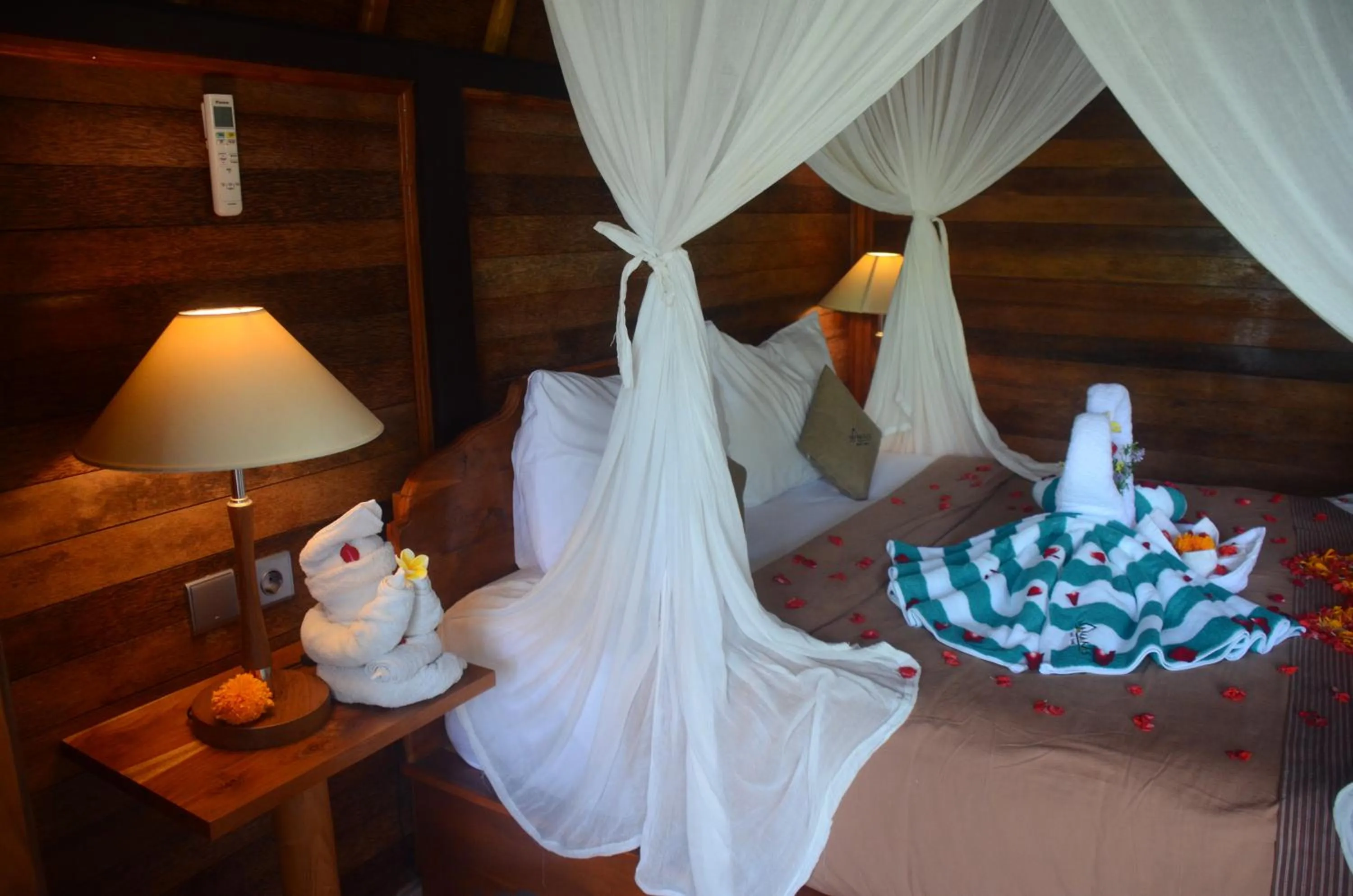 Bed in Mamaras Guest House