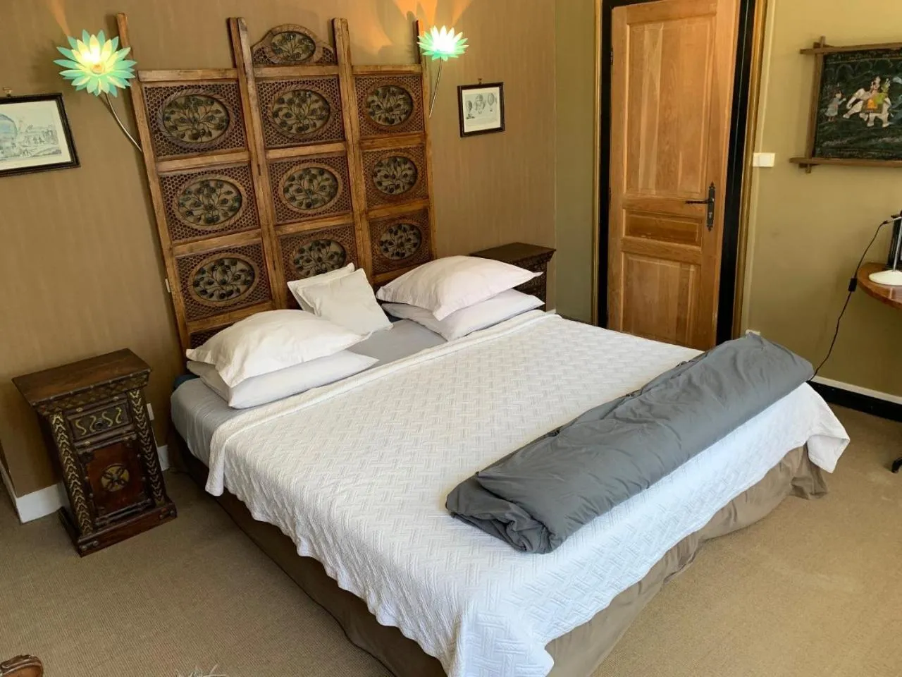 Bedroom, Bed in Chambres d'Hôtes Villa Mon Repos