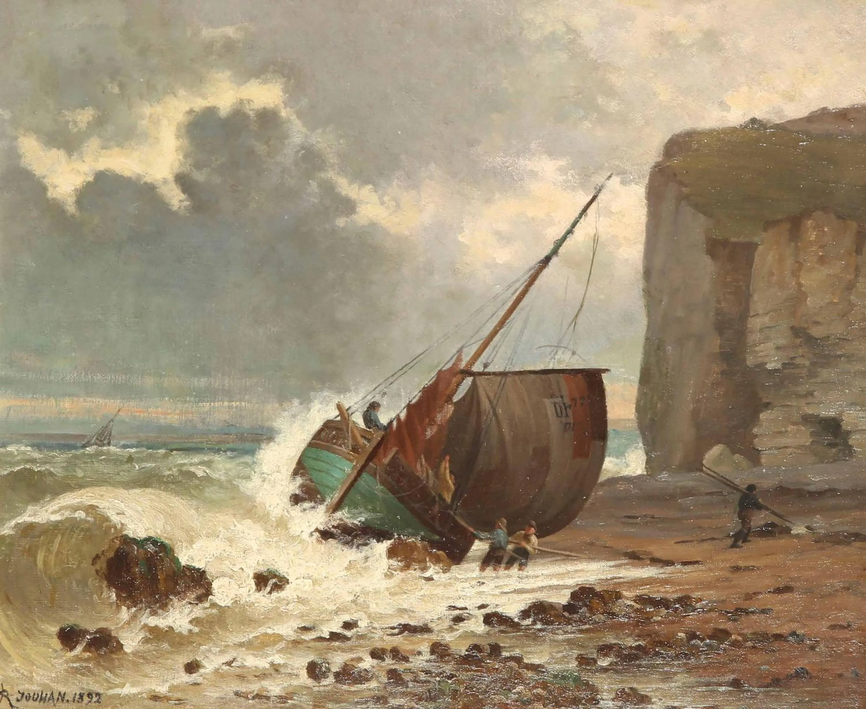 Natural landscape in Chambres d'Hôtes Villa Mon Repos