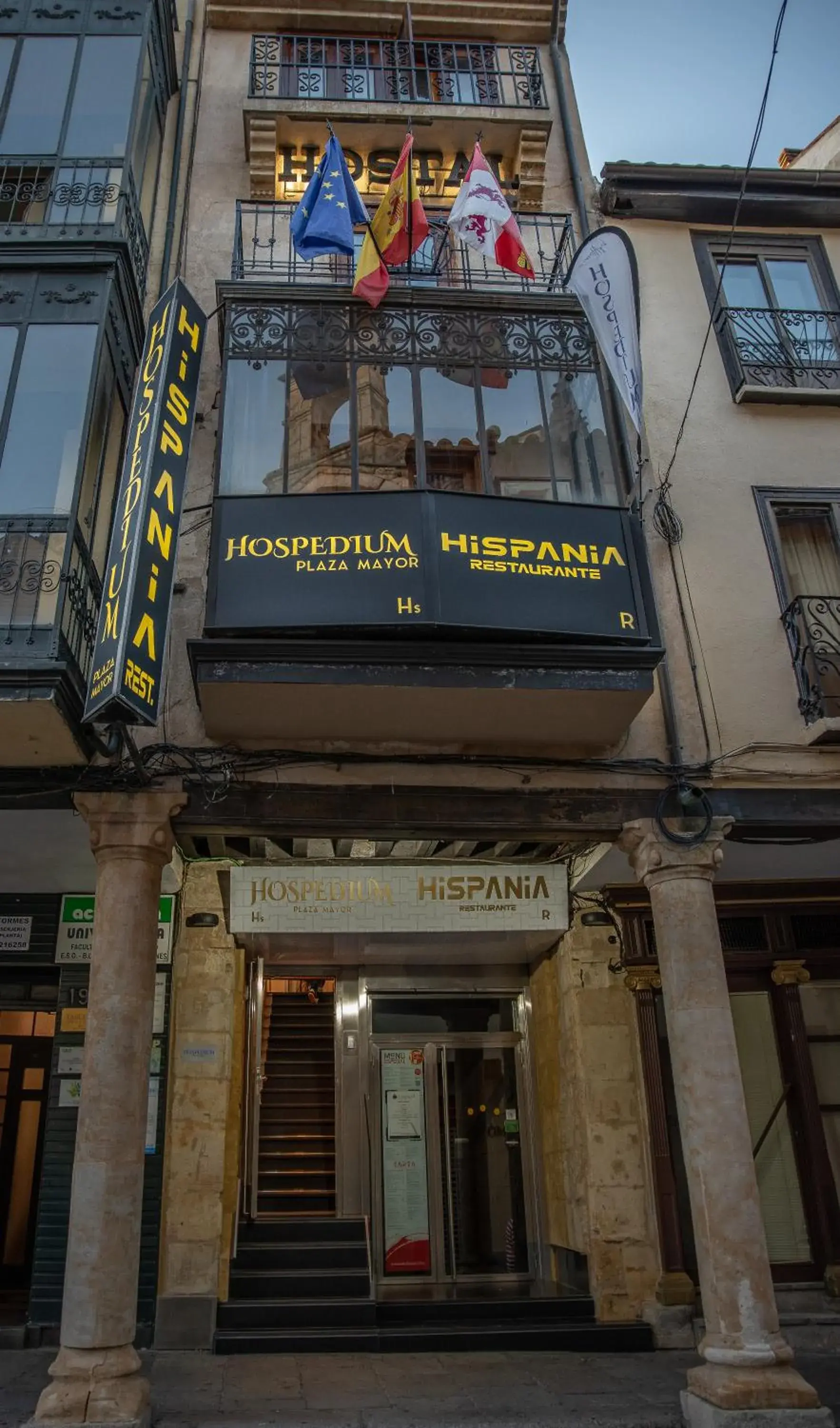 Property building in Hospedium Plaza Mayor Salamanca Property building in Hospedium Plaza Mayor Salamanca