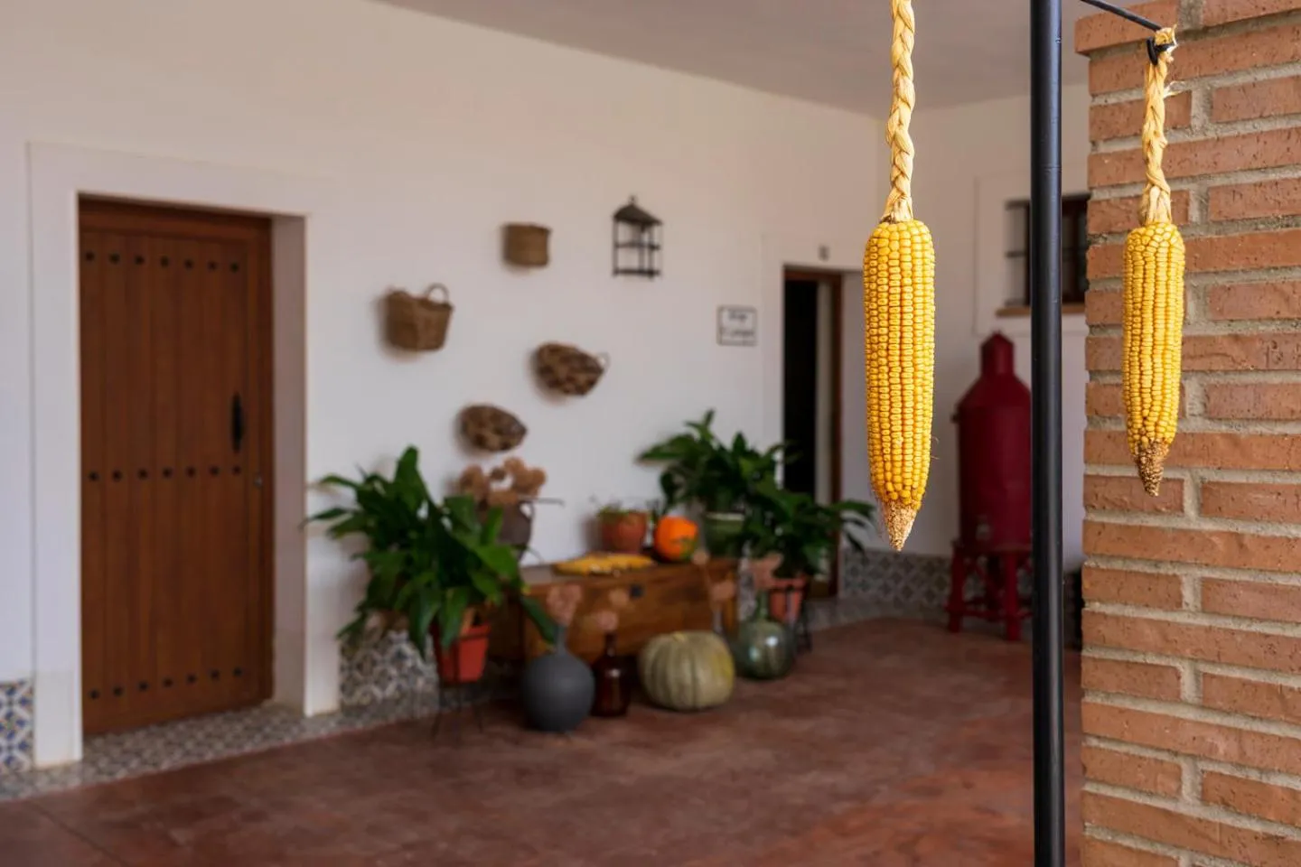 Patio in Hotel Rural Arroyo la Plata by Bossh Hotels