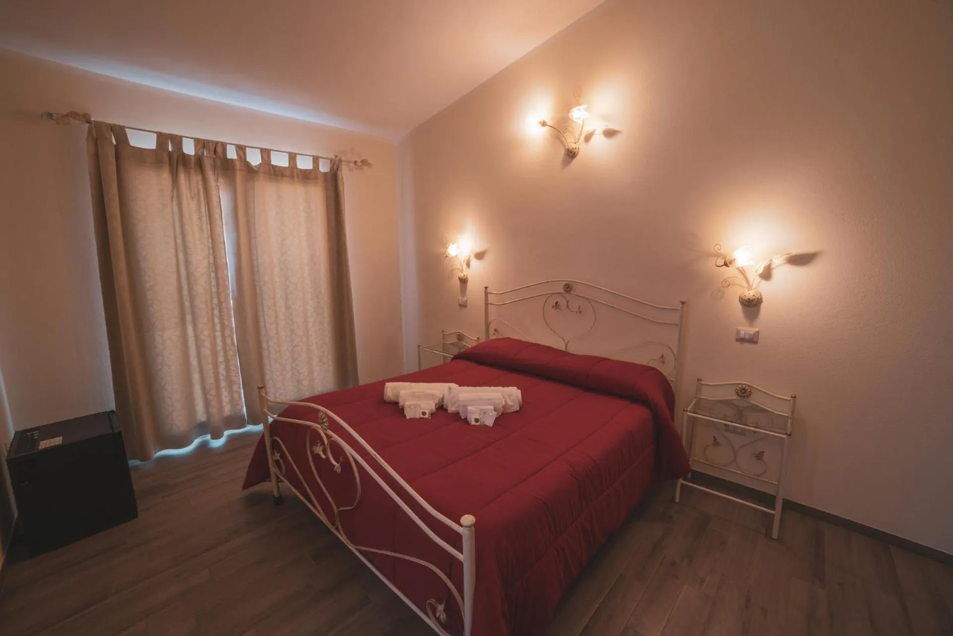 Bed in Villa Alberta Hotel