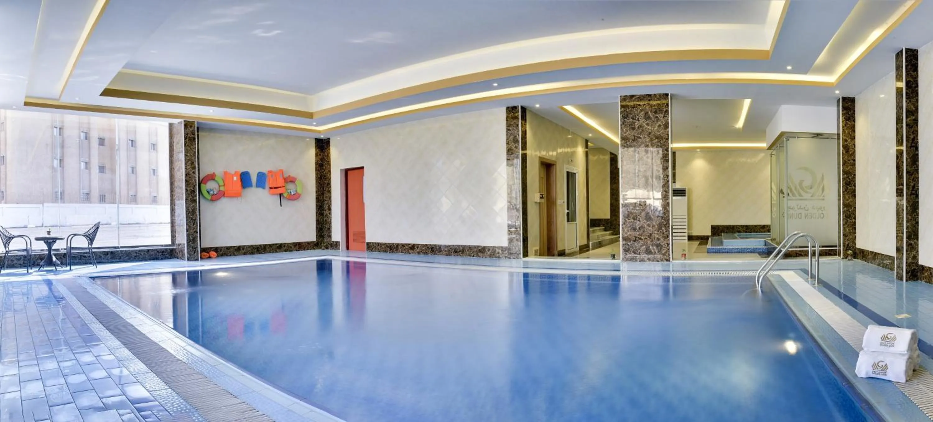 Swimming pool in Golden Dune Hotel Turaif