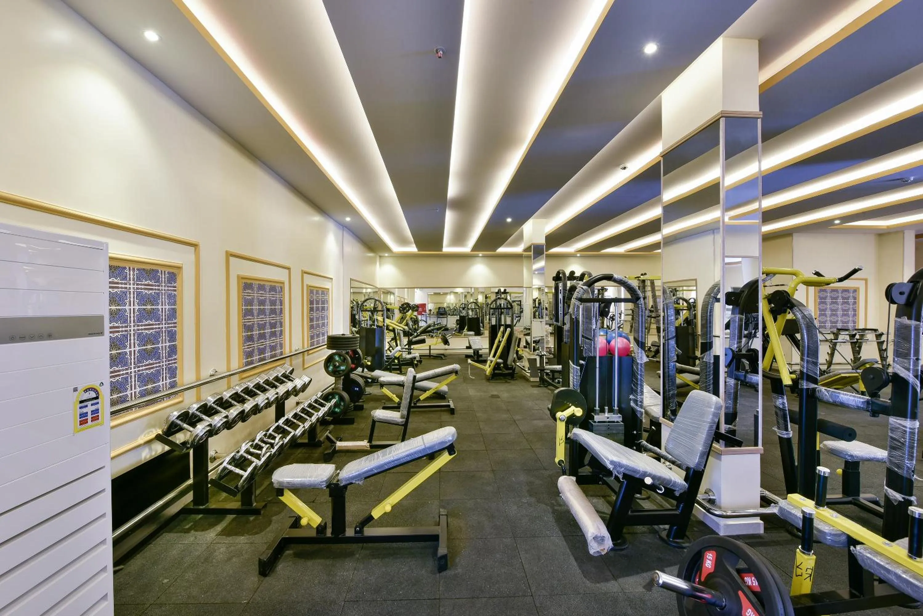 Fitness centre/facilities in Golden Dune Hotel Turaif