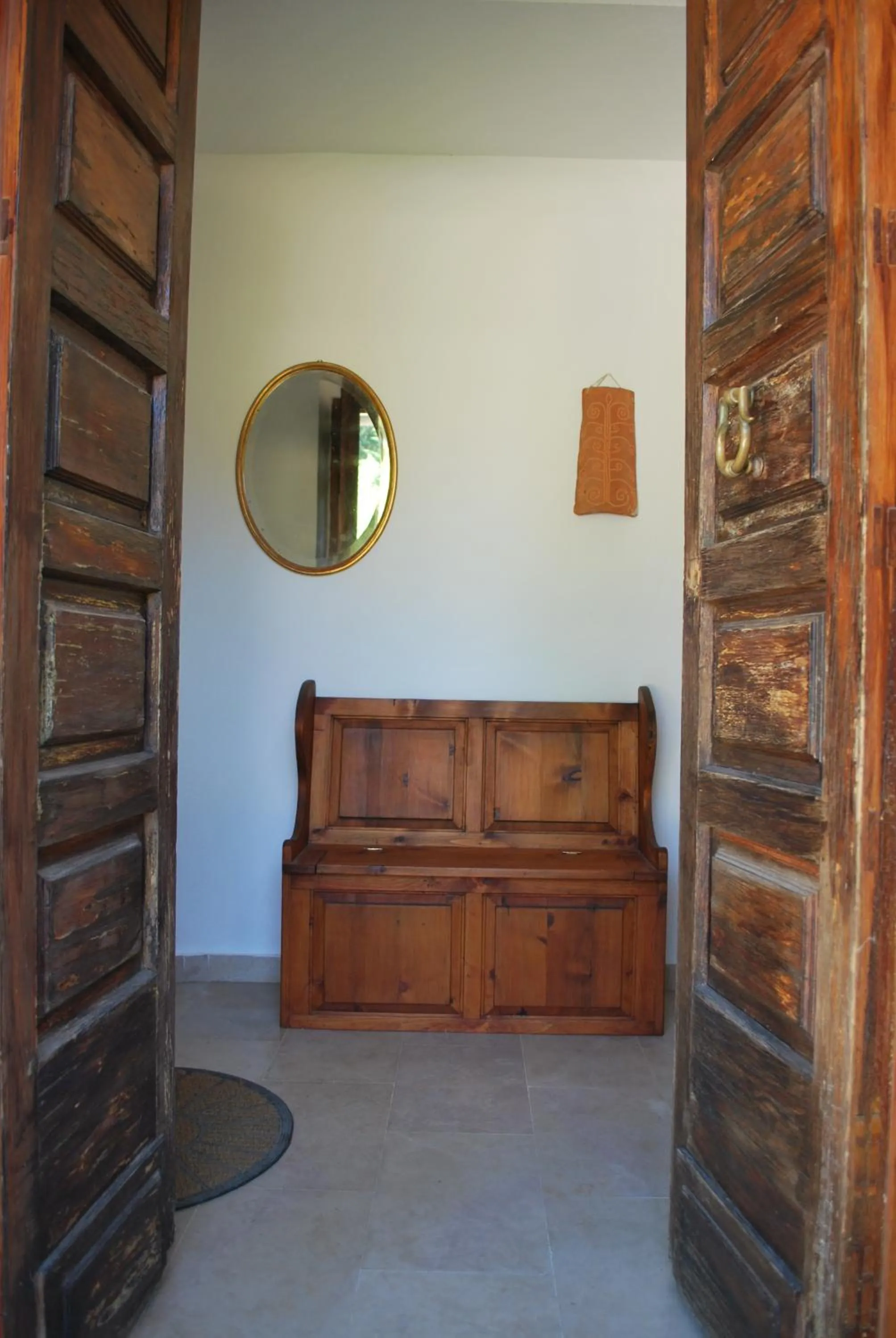 Decorative detail in B&B Casa Solotti