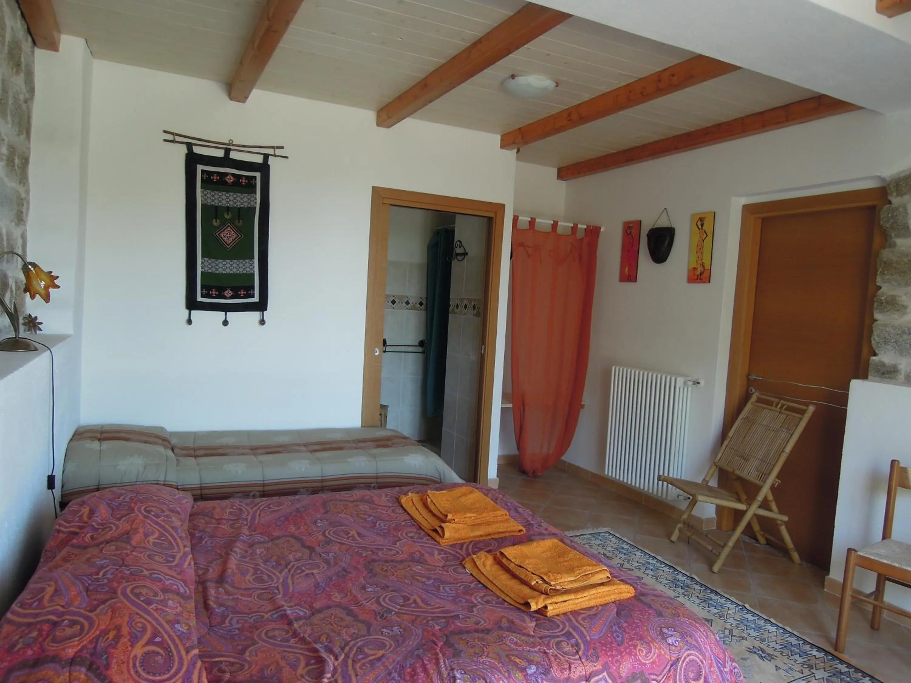 Decorative detail, Bed in B&B Casa Solotti