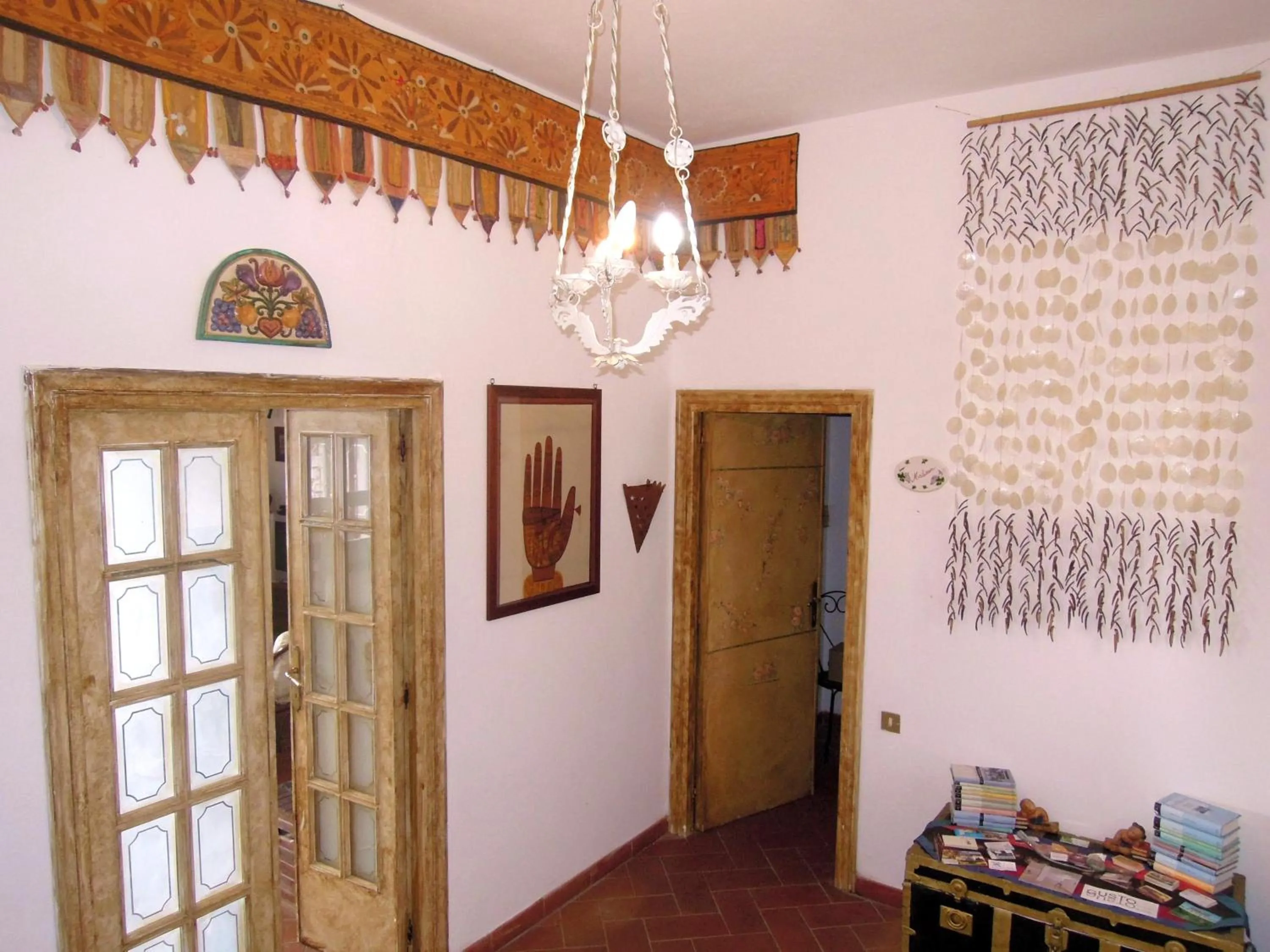 Decorative detail in B&B Casa Solotti