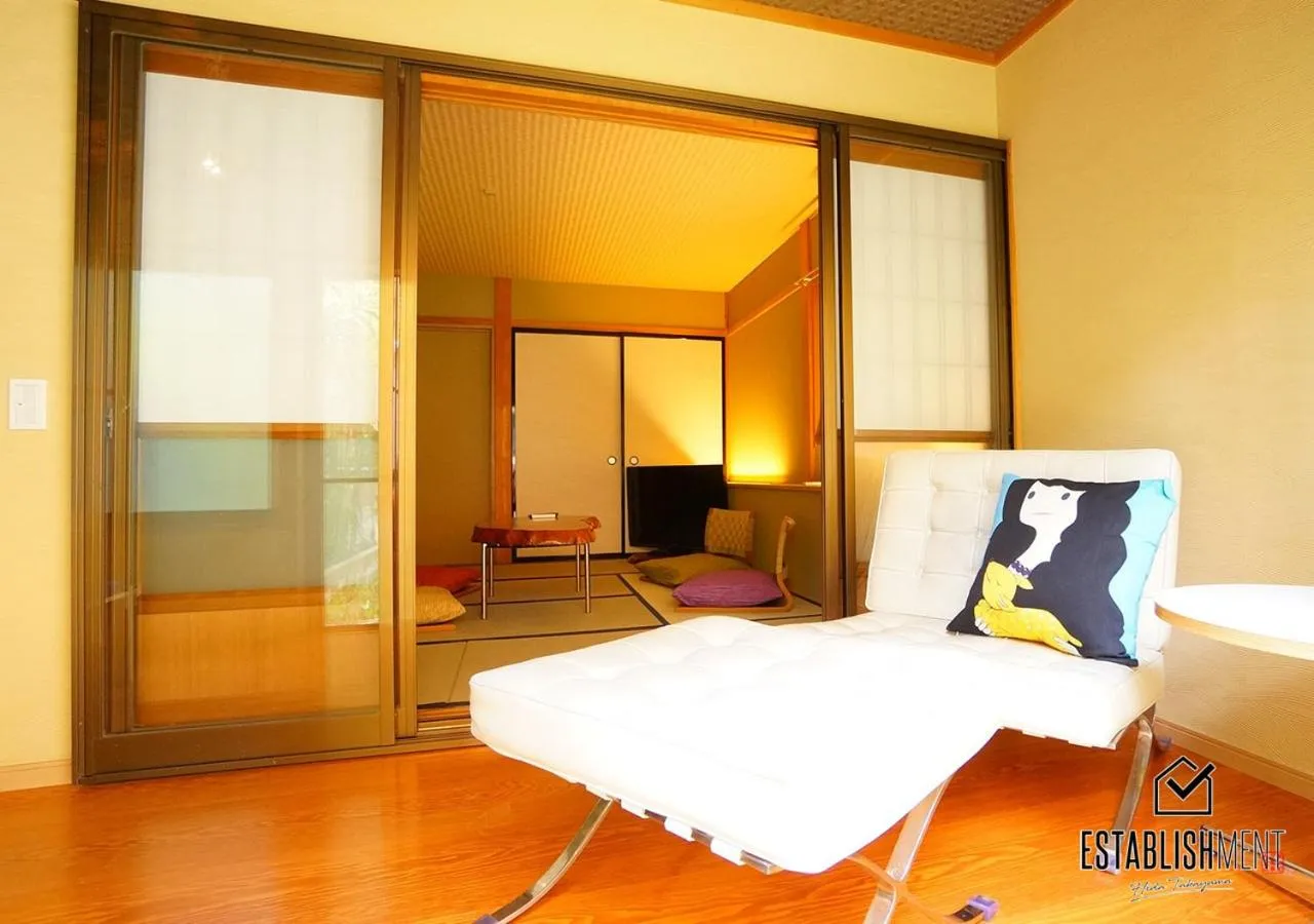 Living room, Bed in BEYOND HOTEL Takayama 1st