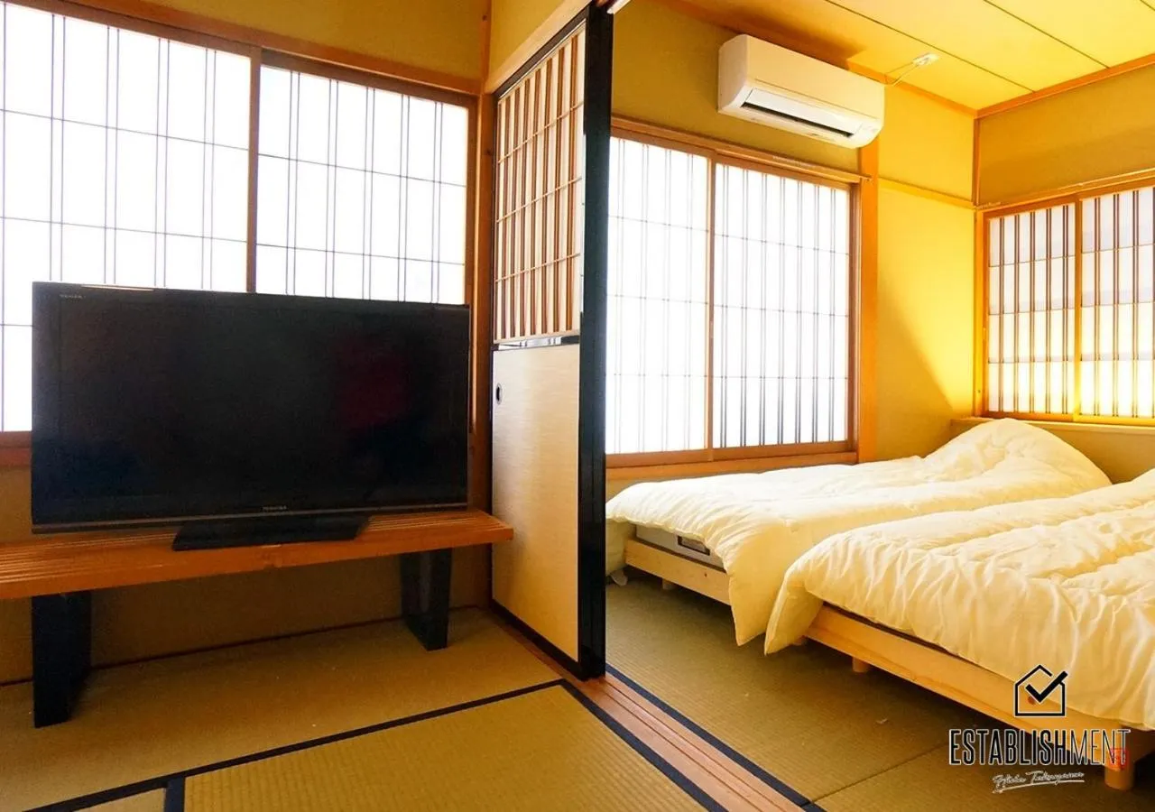 TV and multimedia, Bed in BEYOND HOTEL Takayama 1st