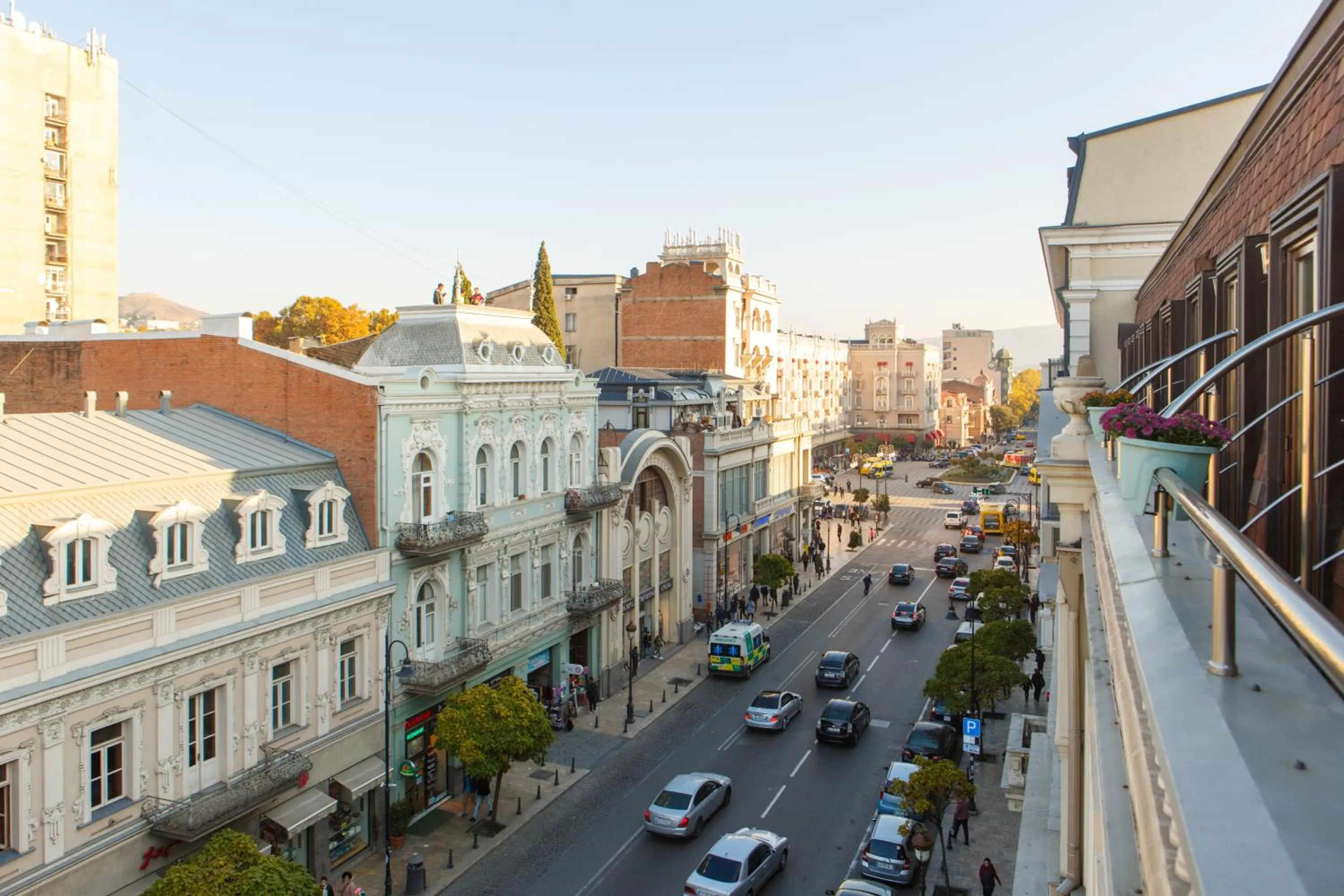 Street view in Hotel Arc Tbilisi