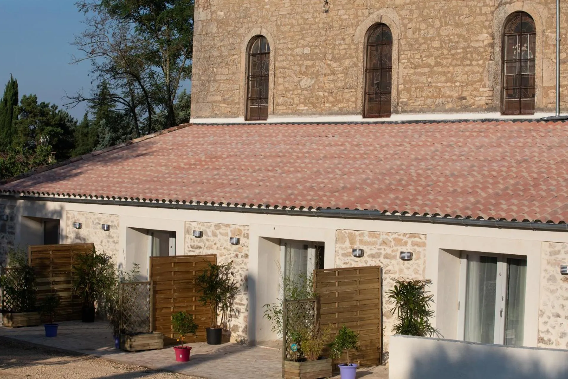 Balcony/Terrace in L'hôtel du Couvent