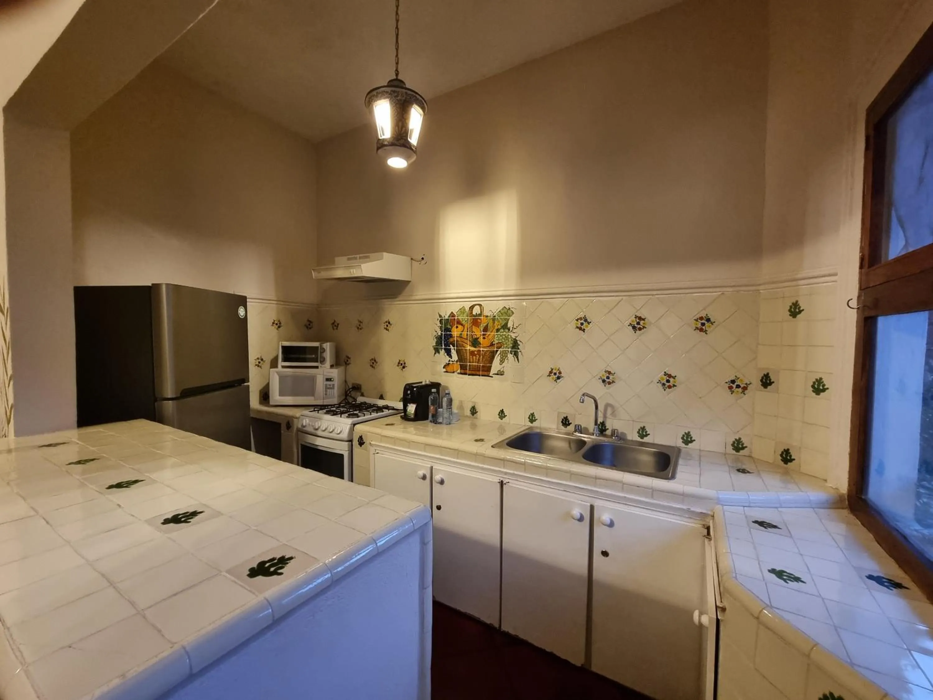 Kitchen or kitchenette in Hacienda de las Flores