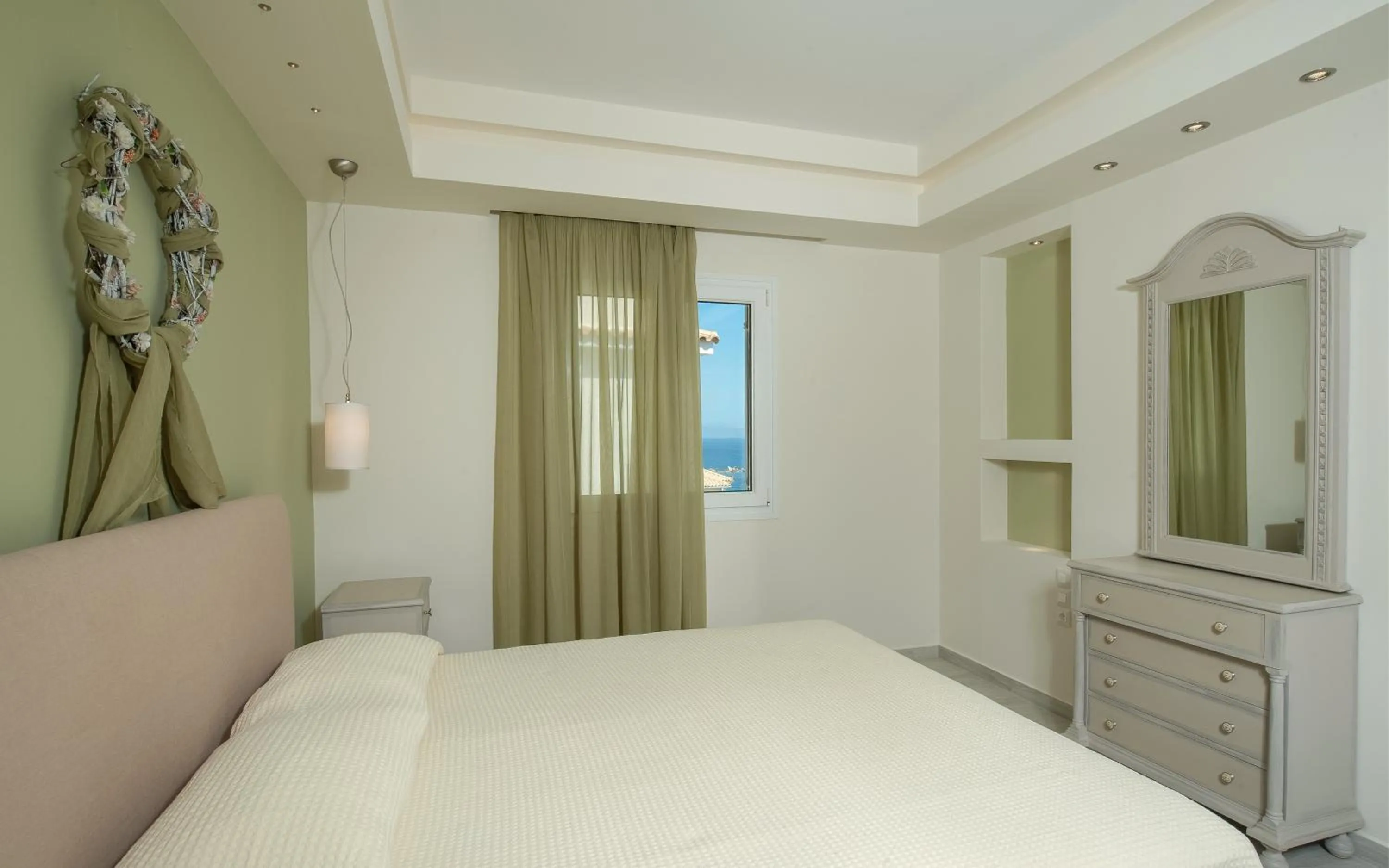 Bedroom, Bed in Erietta Aparthotel