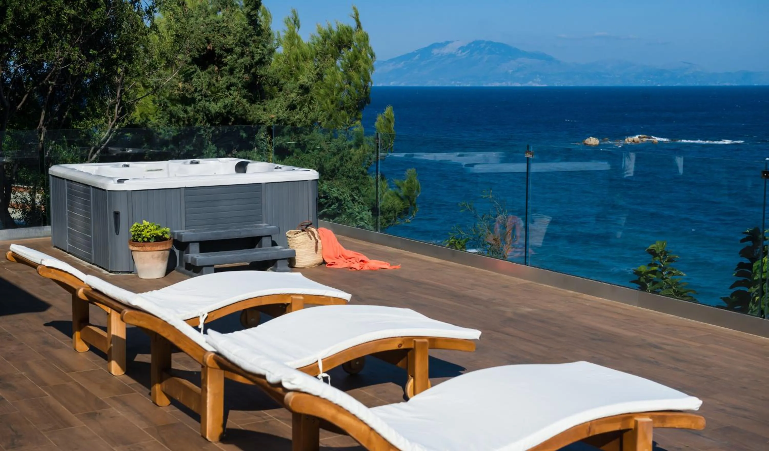 Balcony/Terrace in Erietta Aparthotel