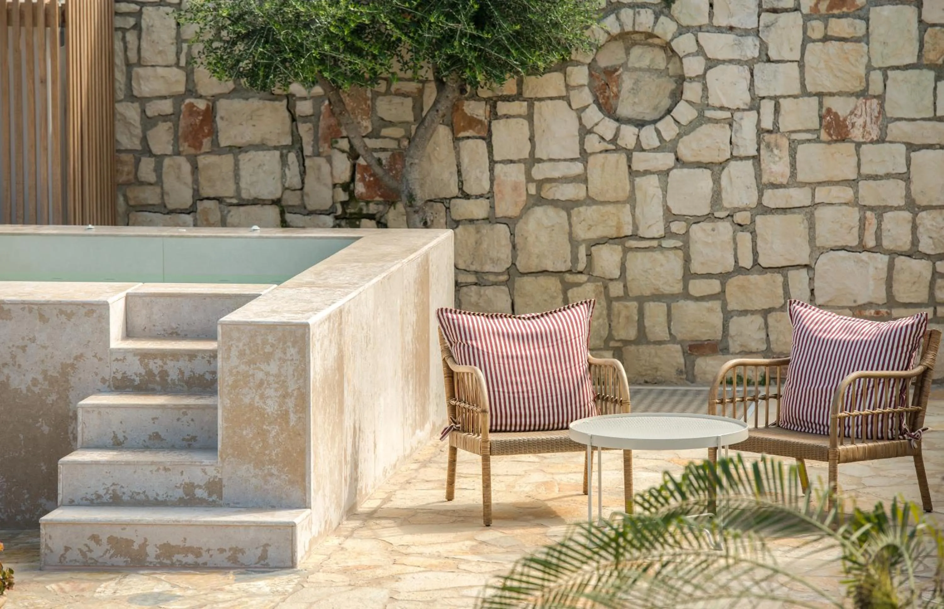 Hot Tub in Erietta Aparthotel