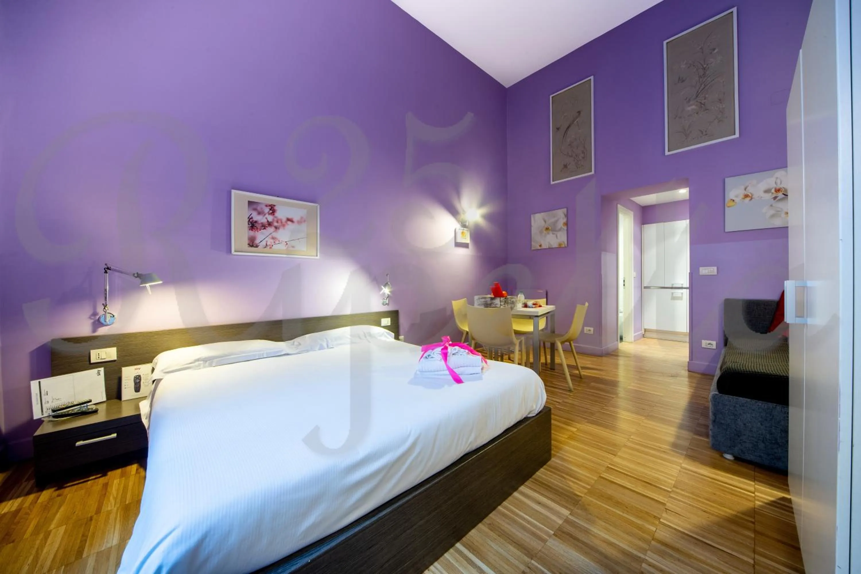 Bed in Ripetta 25 Prestige Rooms