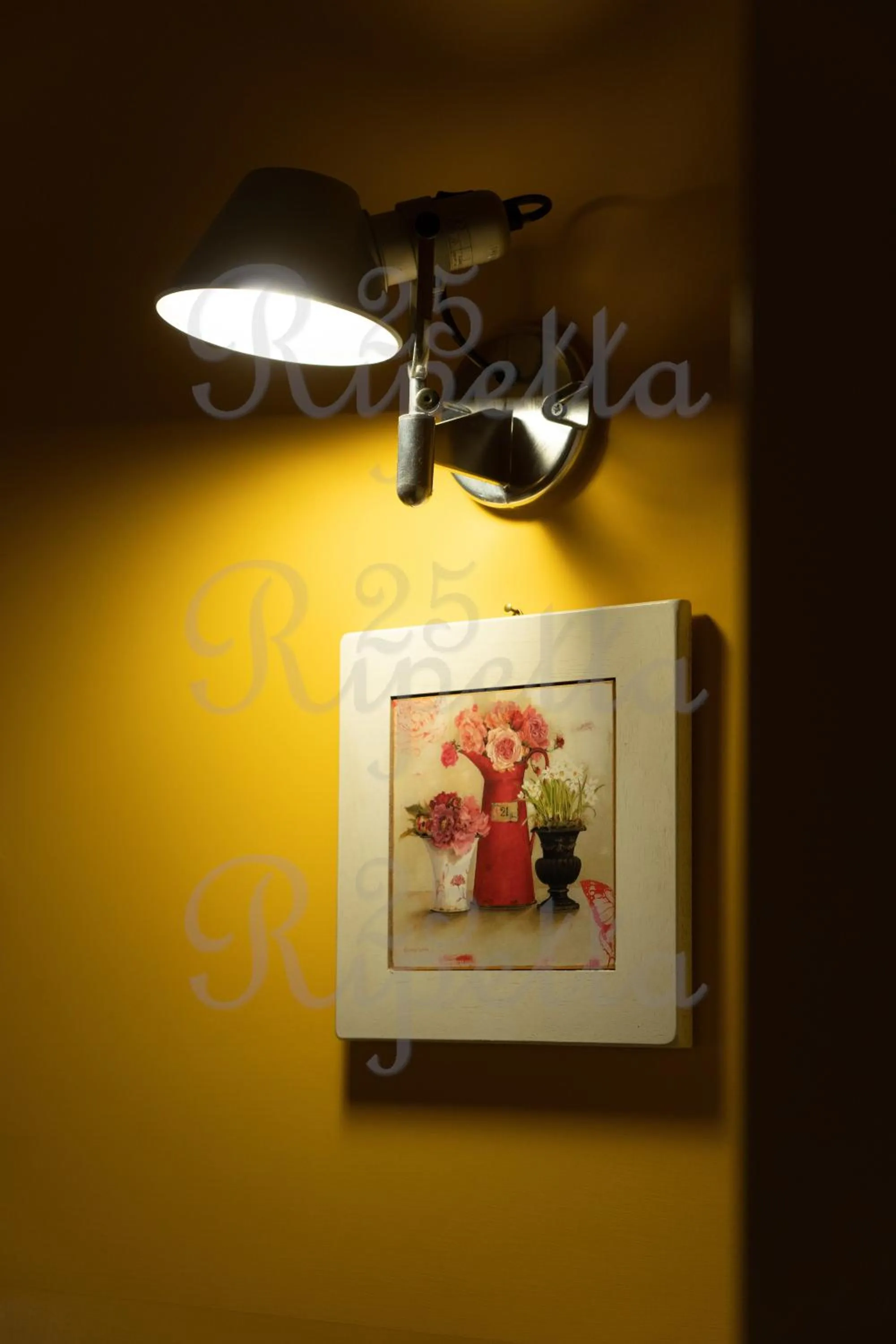 Decorative detail in Ripetta 25 Prestige Rooms