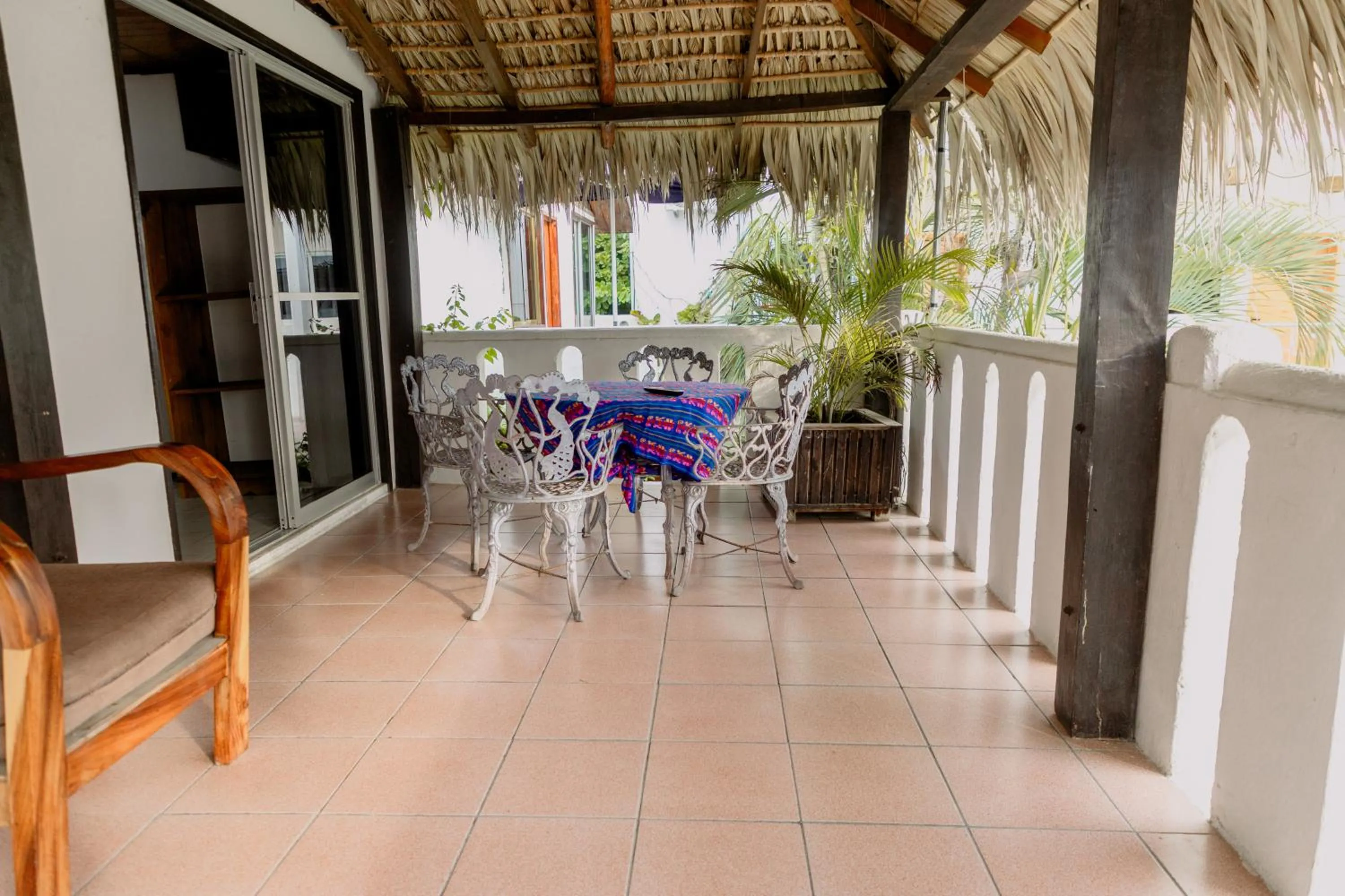 Balcony/Terrace in Bungalows Zicatela