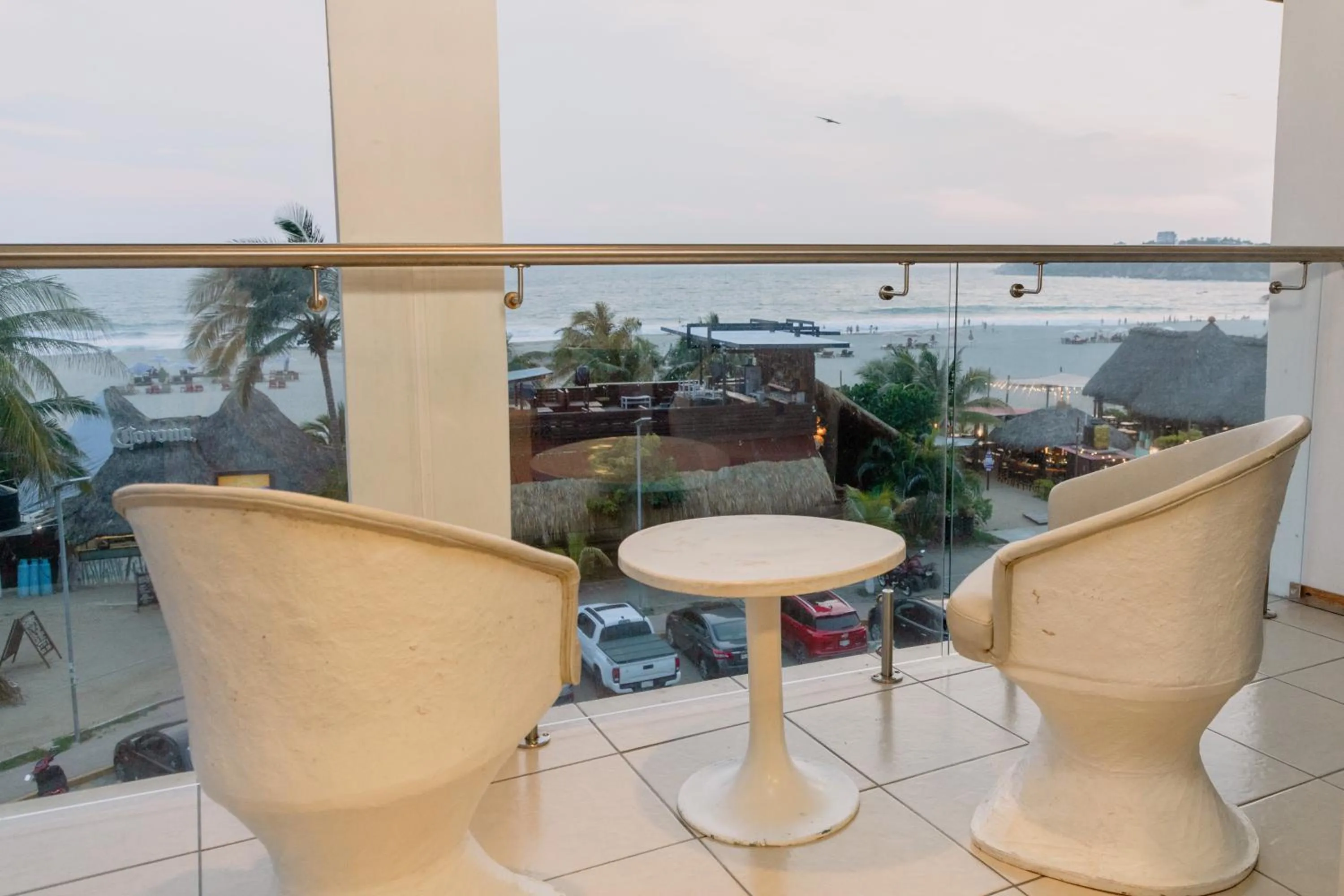 Balcony/Terrace in Bungalows Zicatela