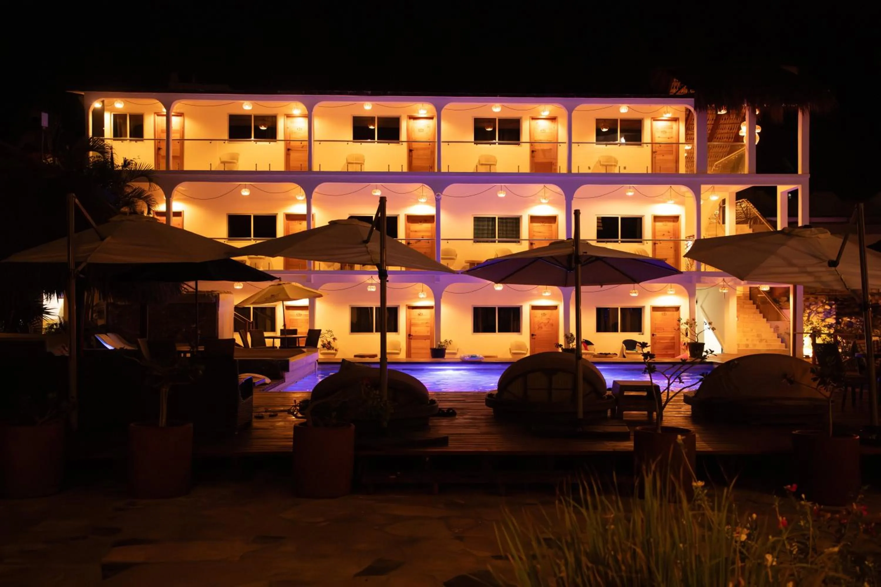 Property building in Bungalows Zicatela