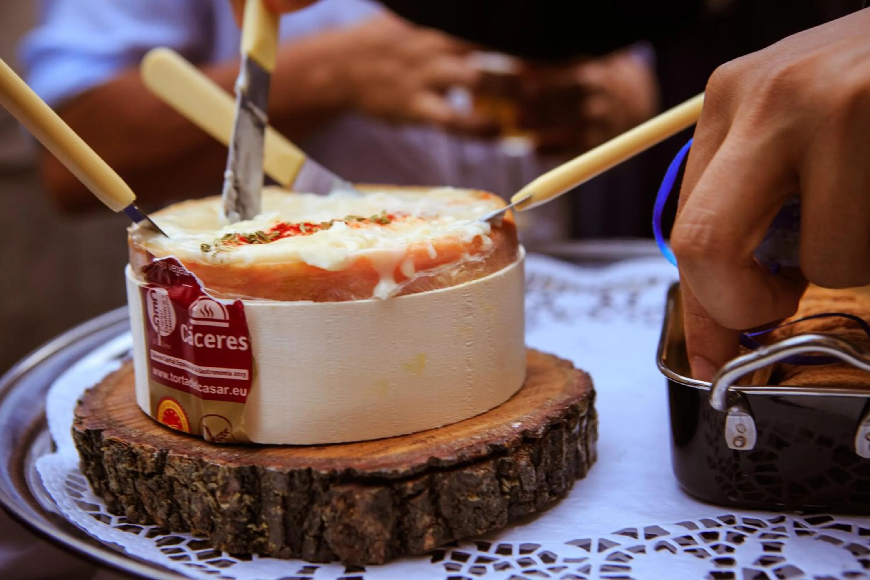 Food close-up in Villa Xarahiz