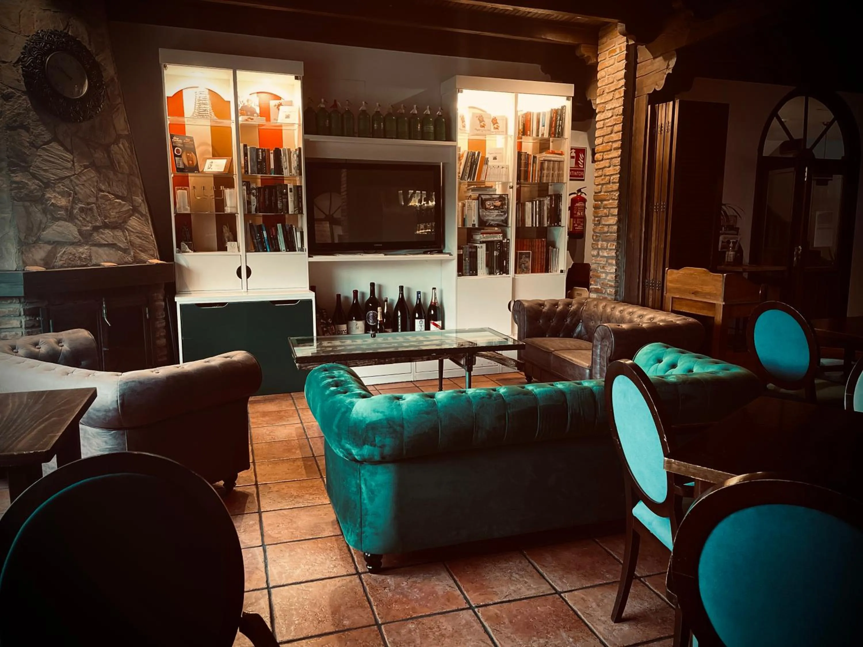 Lounge or bar in Villa Xarahiz