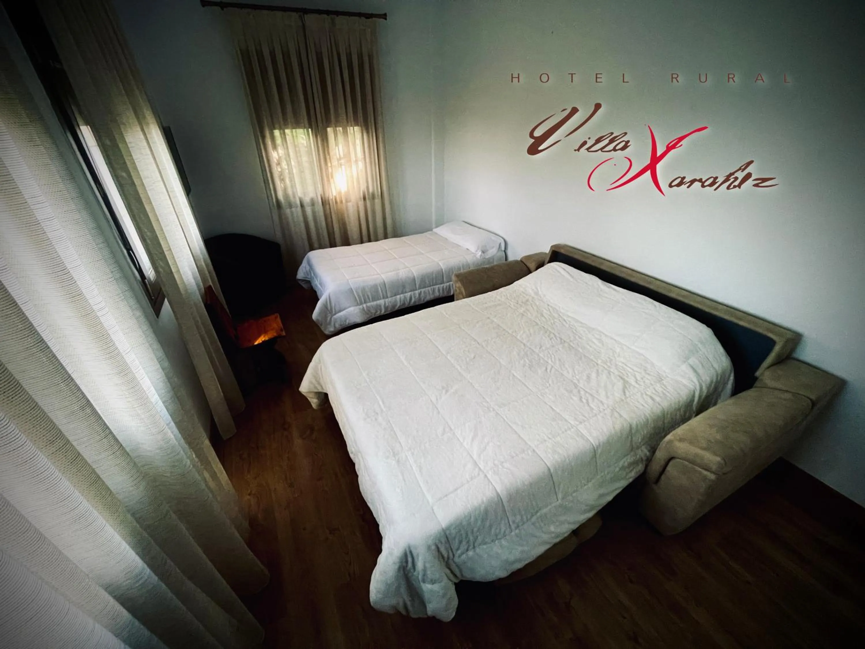 Bed in Villa Xarahiz