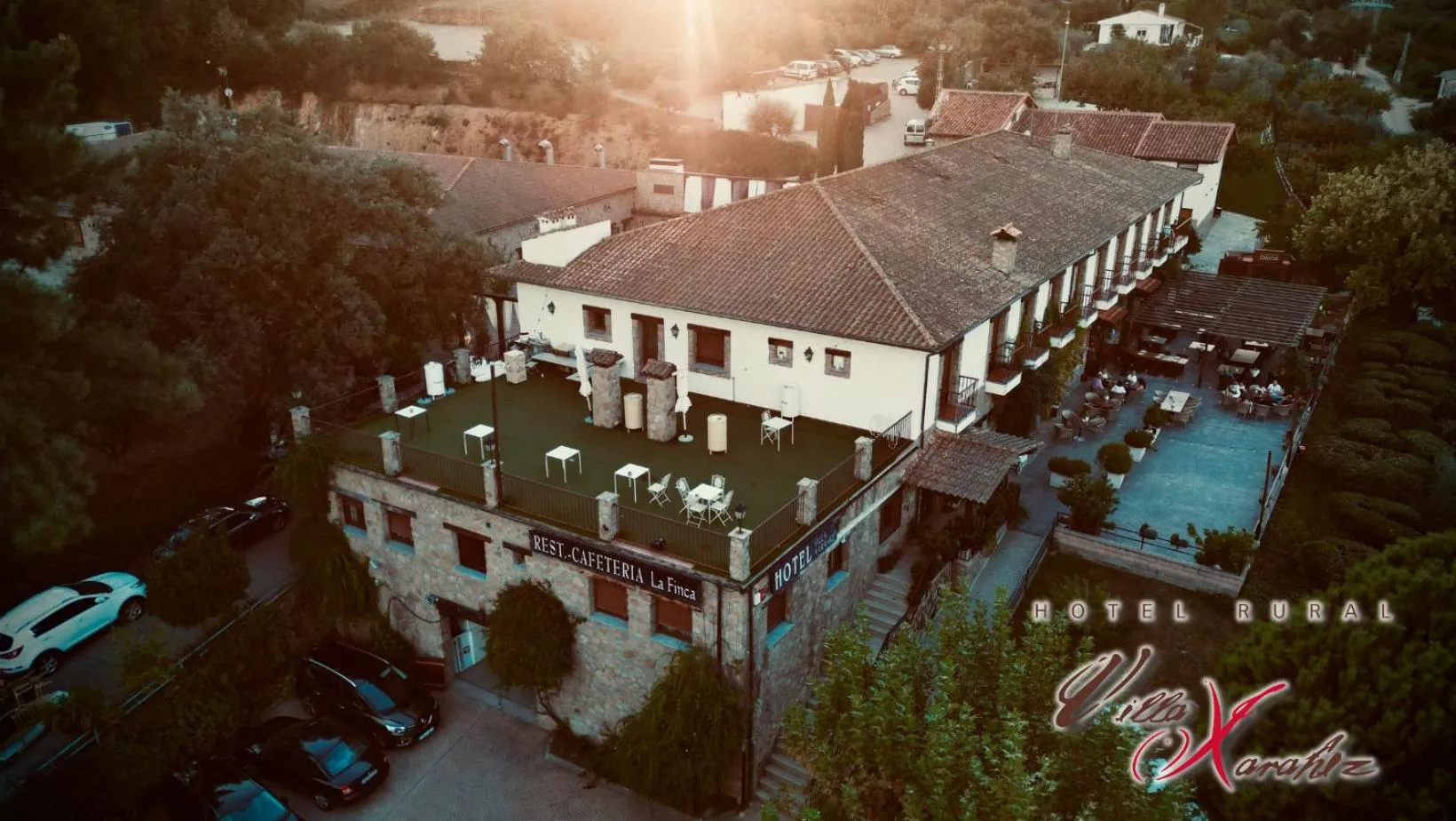 Bird's eye view in Villa Xarahiz