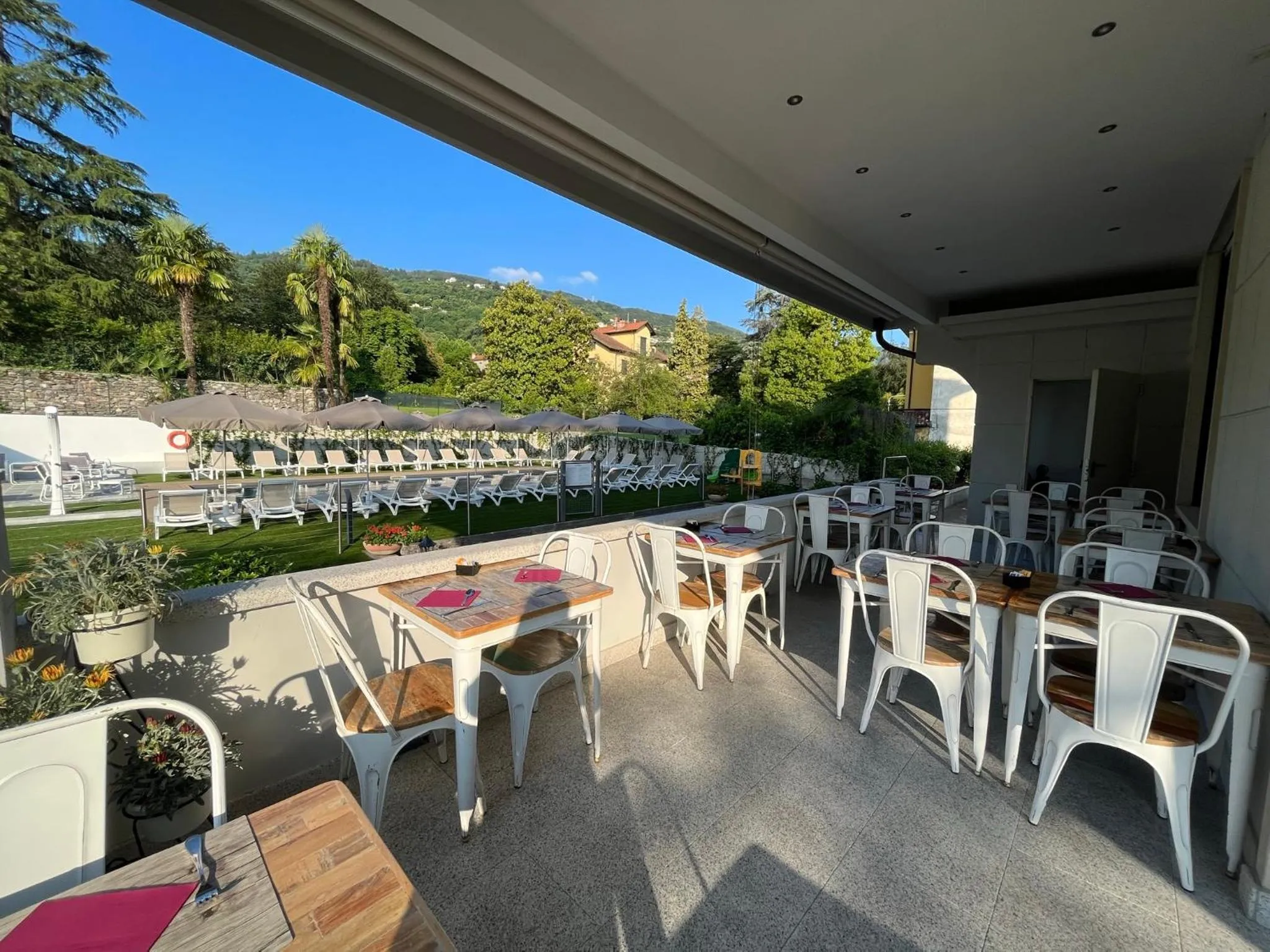 Balcony/Terrace in Hotel La Fontana