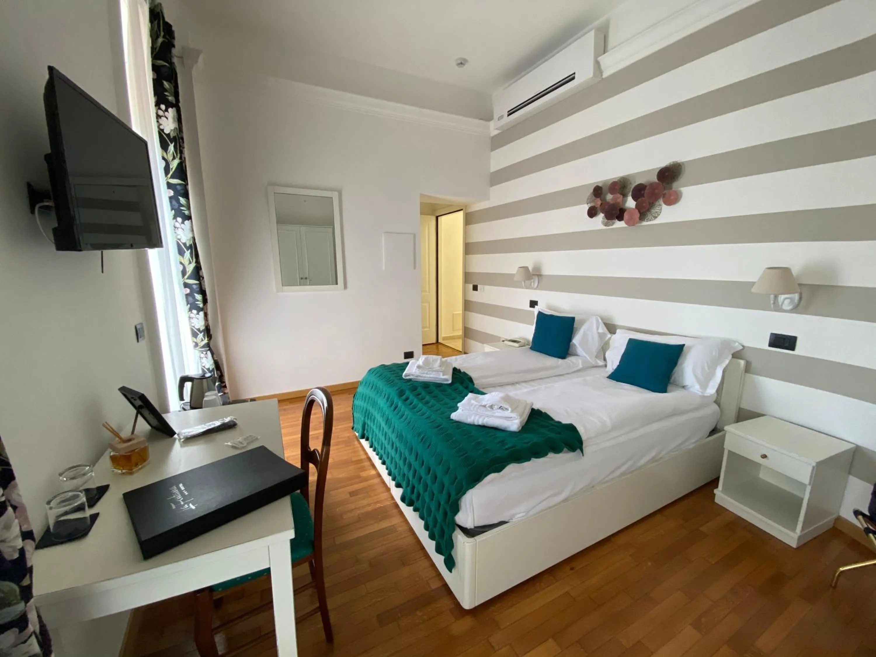 Bed in Hotel La Fontana