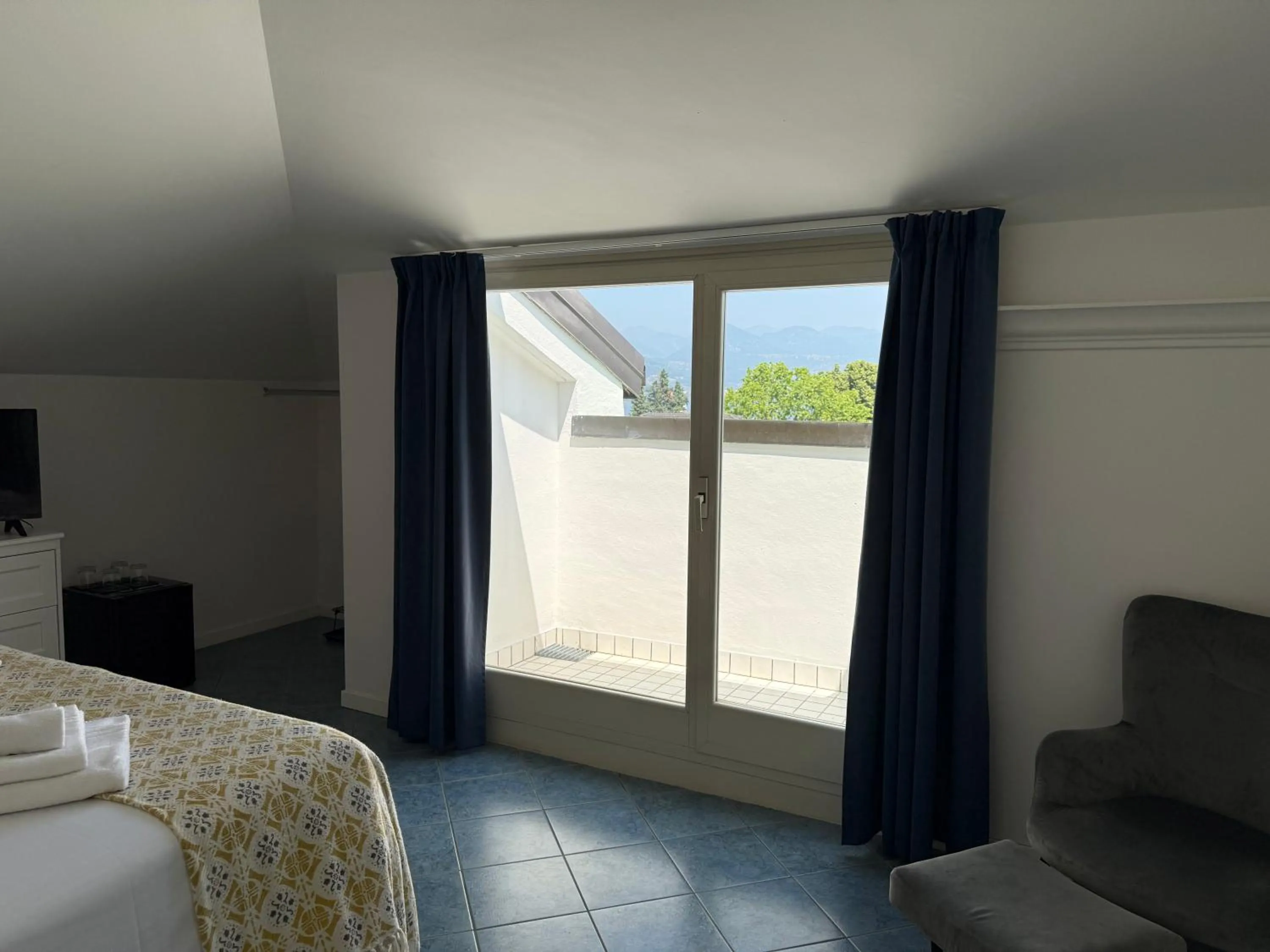 Bed in Hotel La Fontana