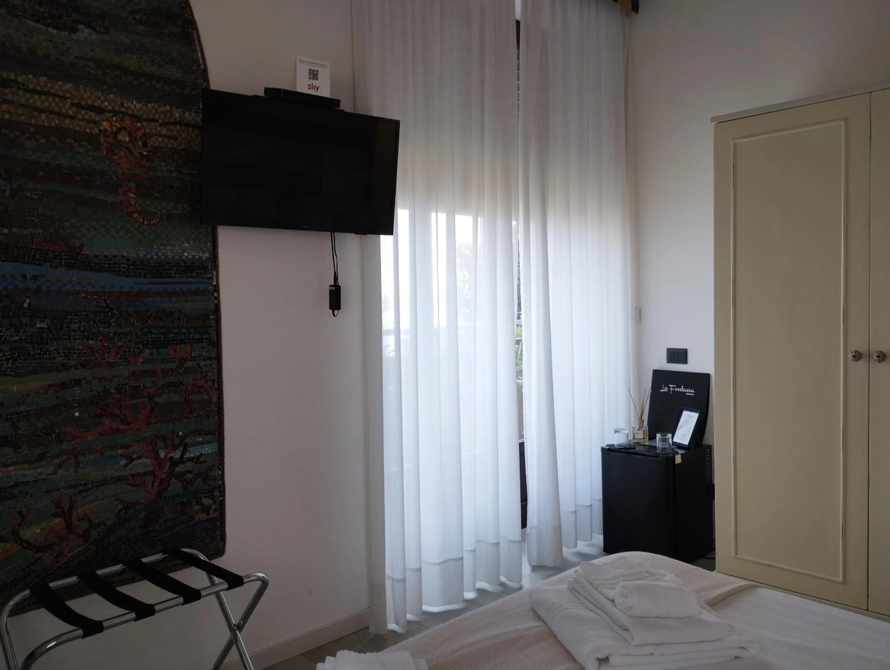 Bedroom, Bed in Hotel La Fontana