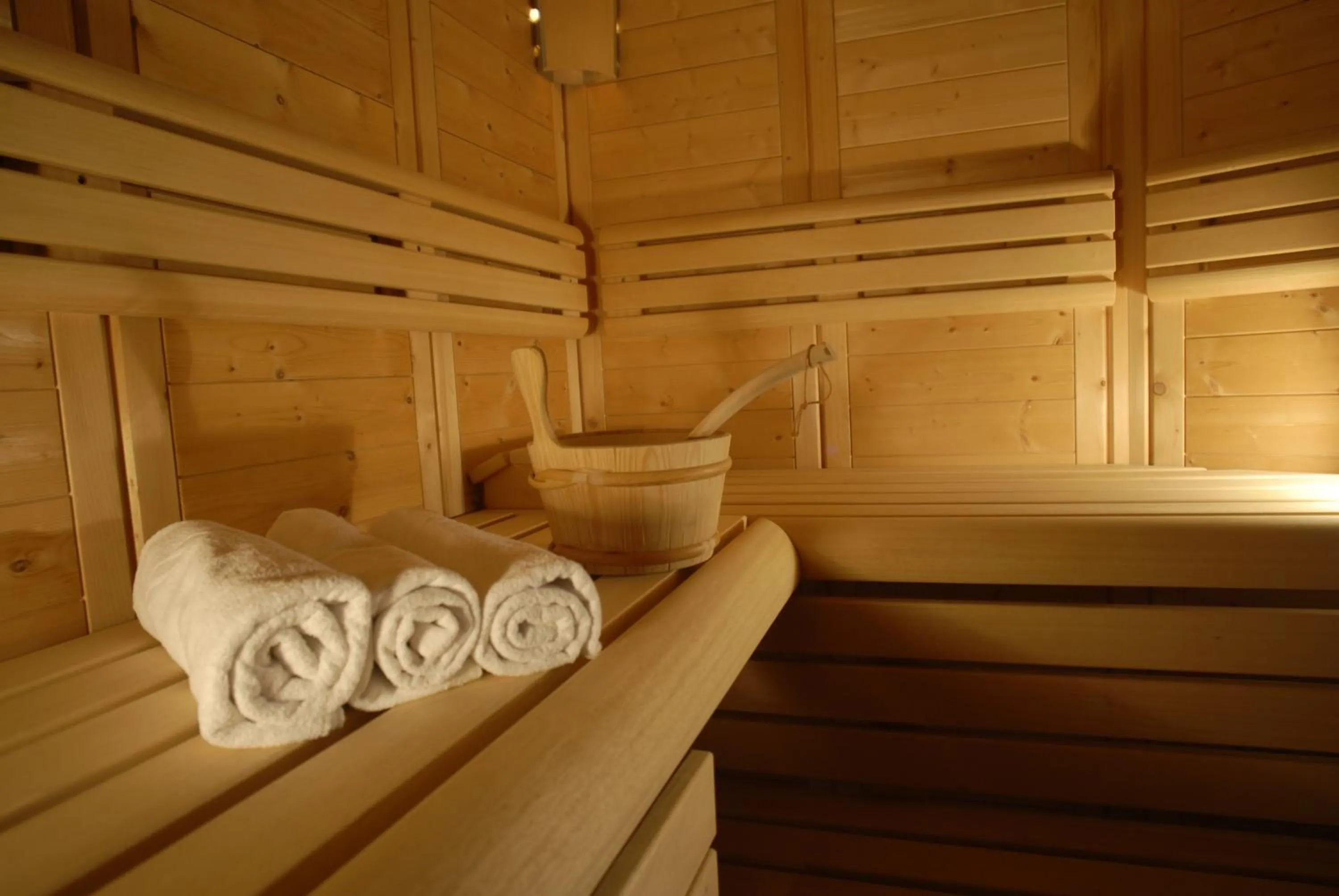 Steam room in Hotel Dolomiten