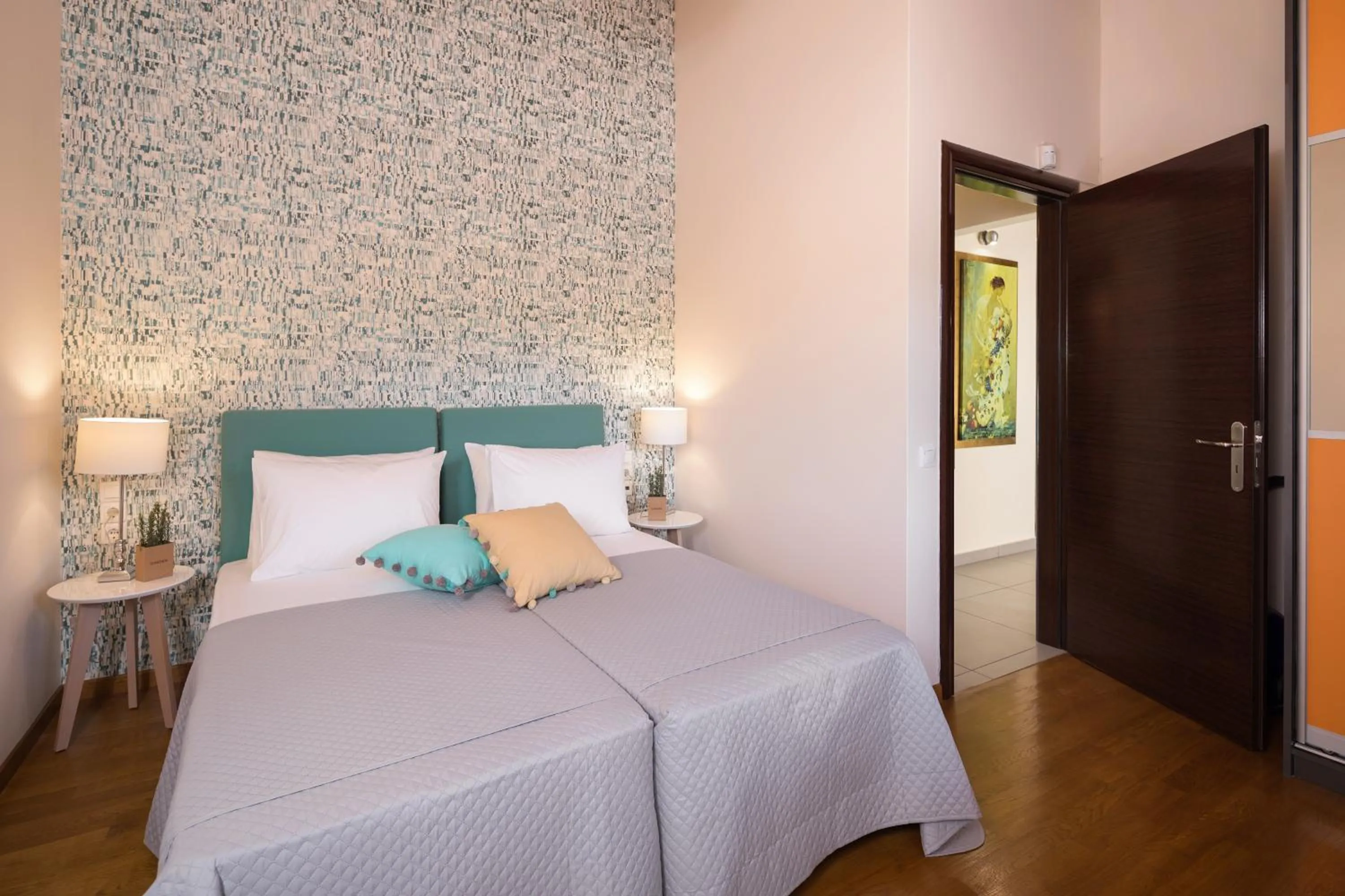 Bedroom, Bed in Villa Annaset