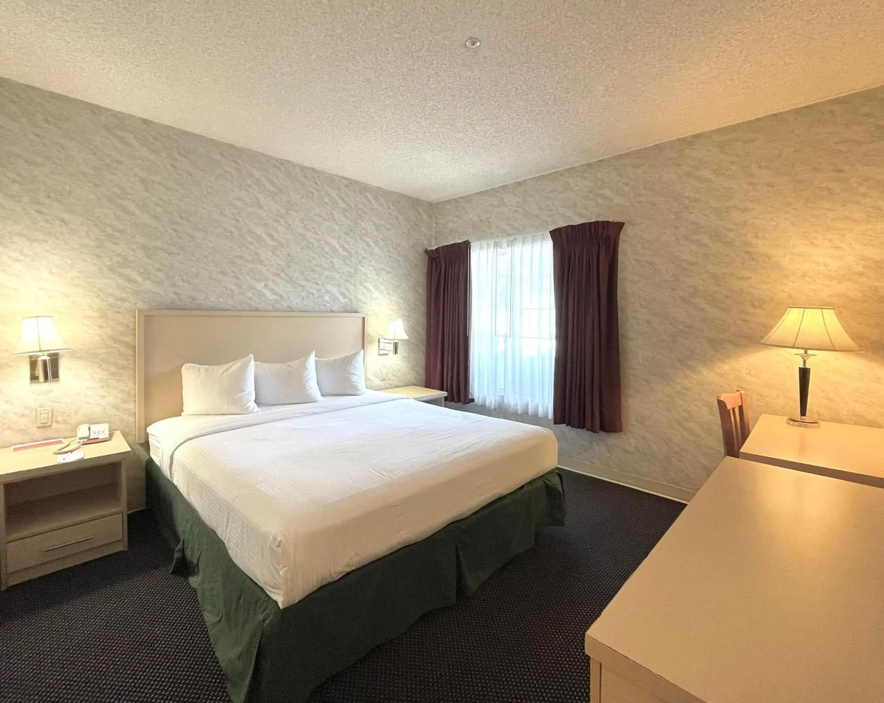 Bedroom, Bed in Ramada by Wyndham South El Monte Bedroom, Bed in Ramada by Wyndham South El Monte