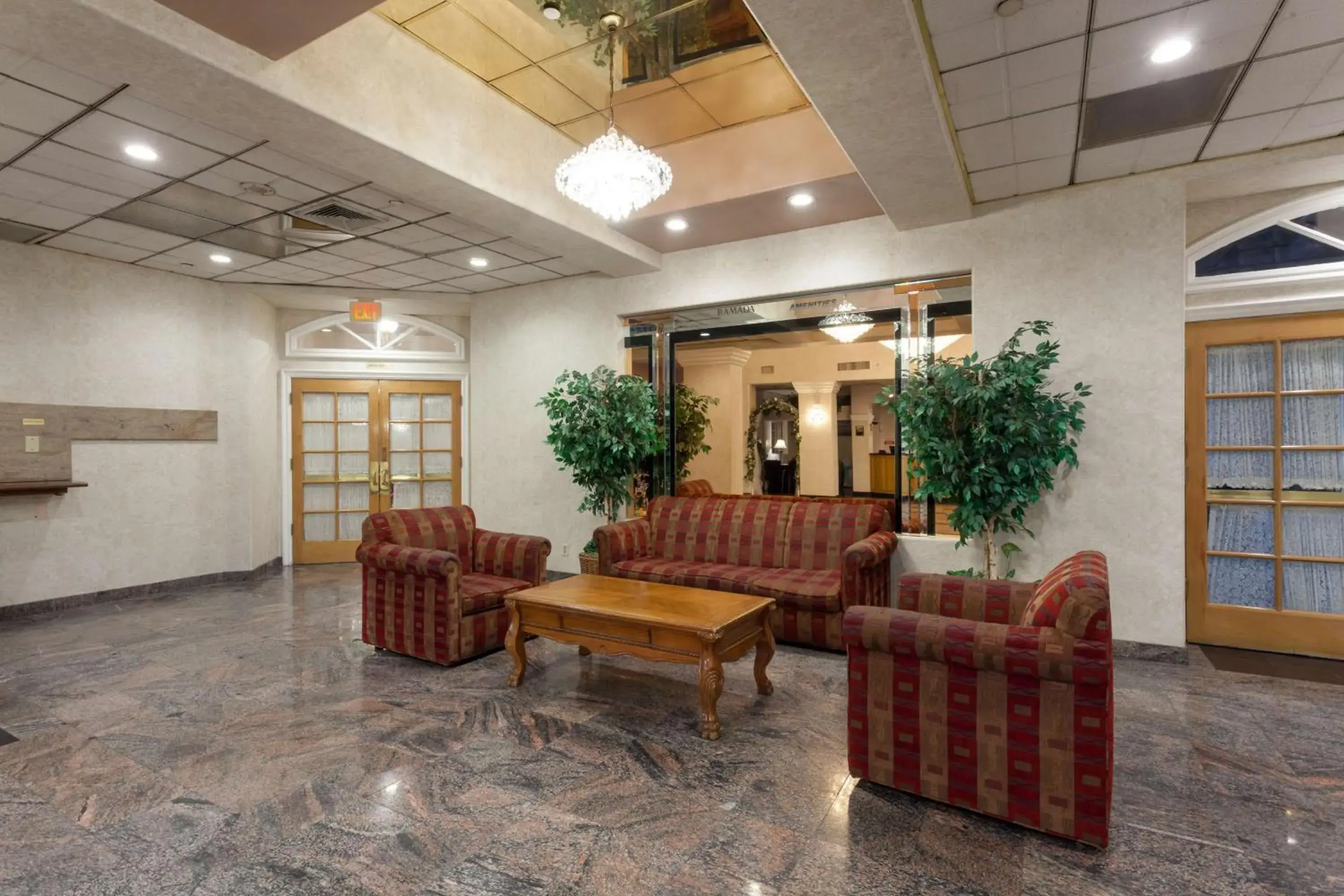 Lobby or reception in Ramada by Wyndham South El Monte Lobby or reception in Ramada by Wyndham South El Monte