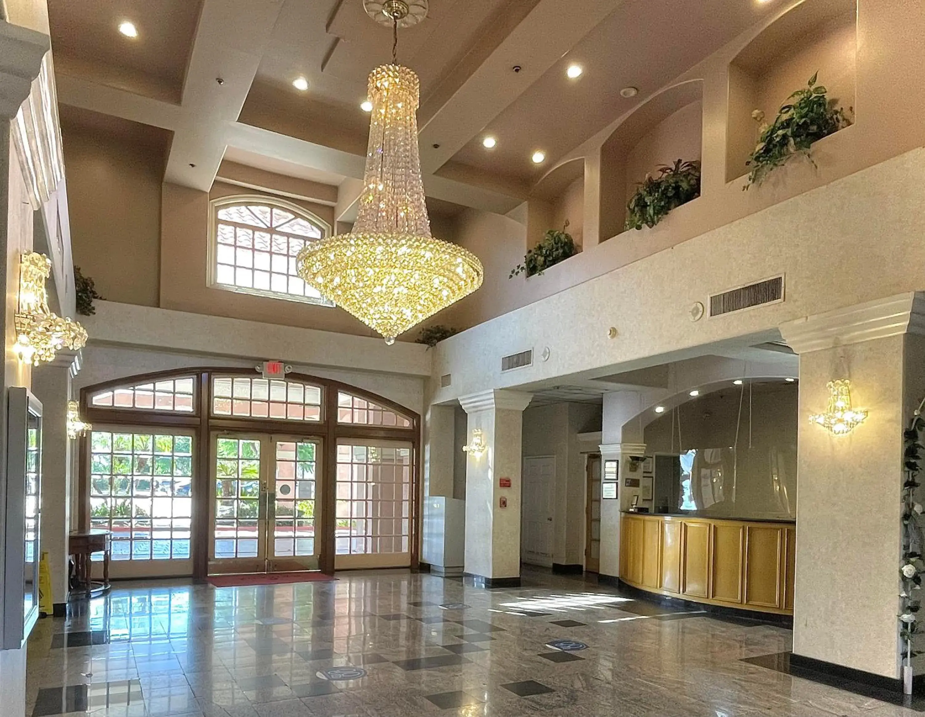 Lobby or reception in Ramada by Wyndham South El Monte Lobby or reception in Ramada by Wyndham South El Monte