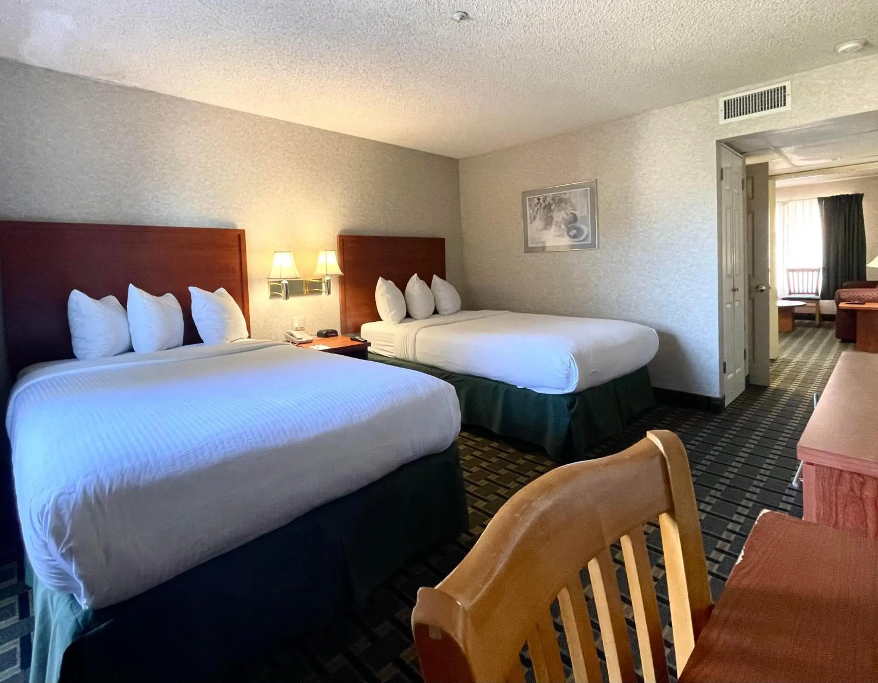 Bedroom, Bed in Ramada by Wyndham South El Monte Bedroom, Bed in Ramada by Wyndham South El Monte