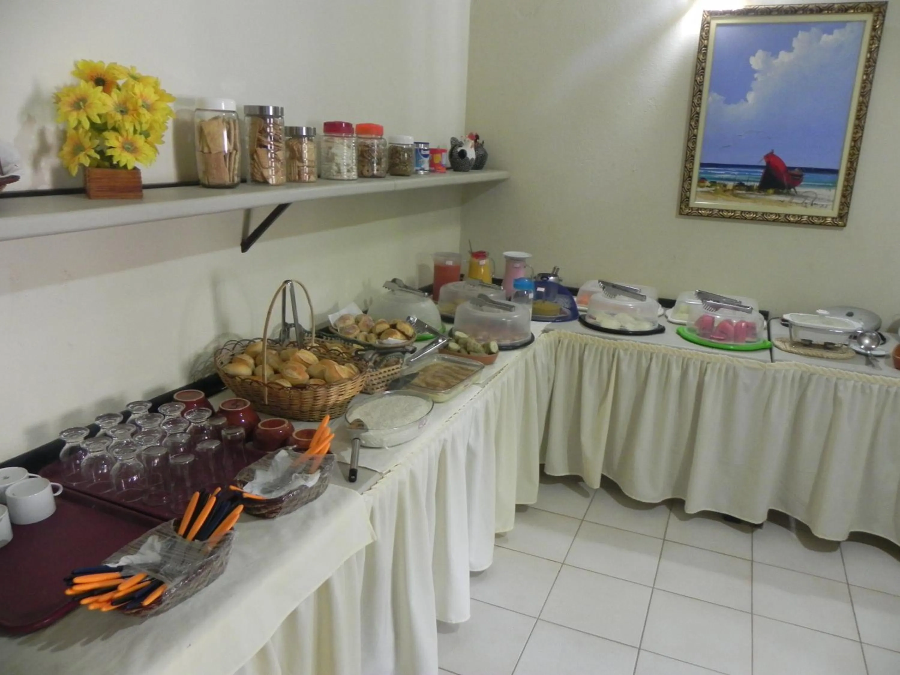 Breakfast in Pousada Tropicalia