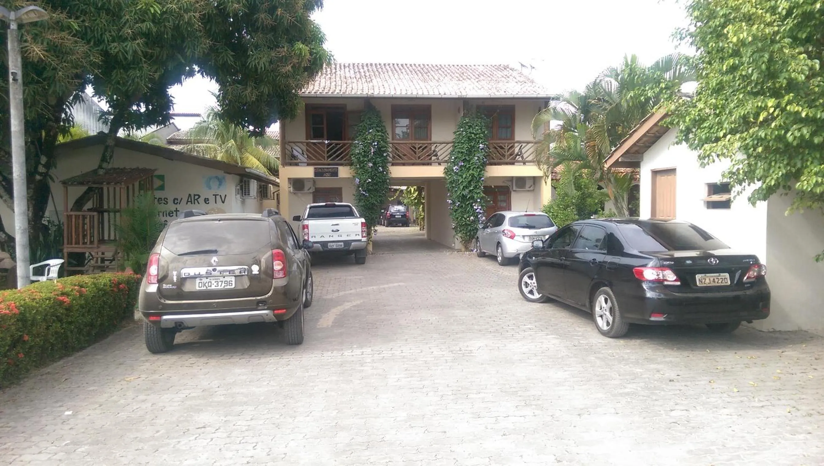 Patio in Pousada Tropicalia