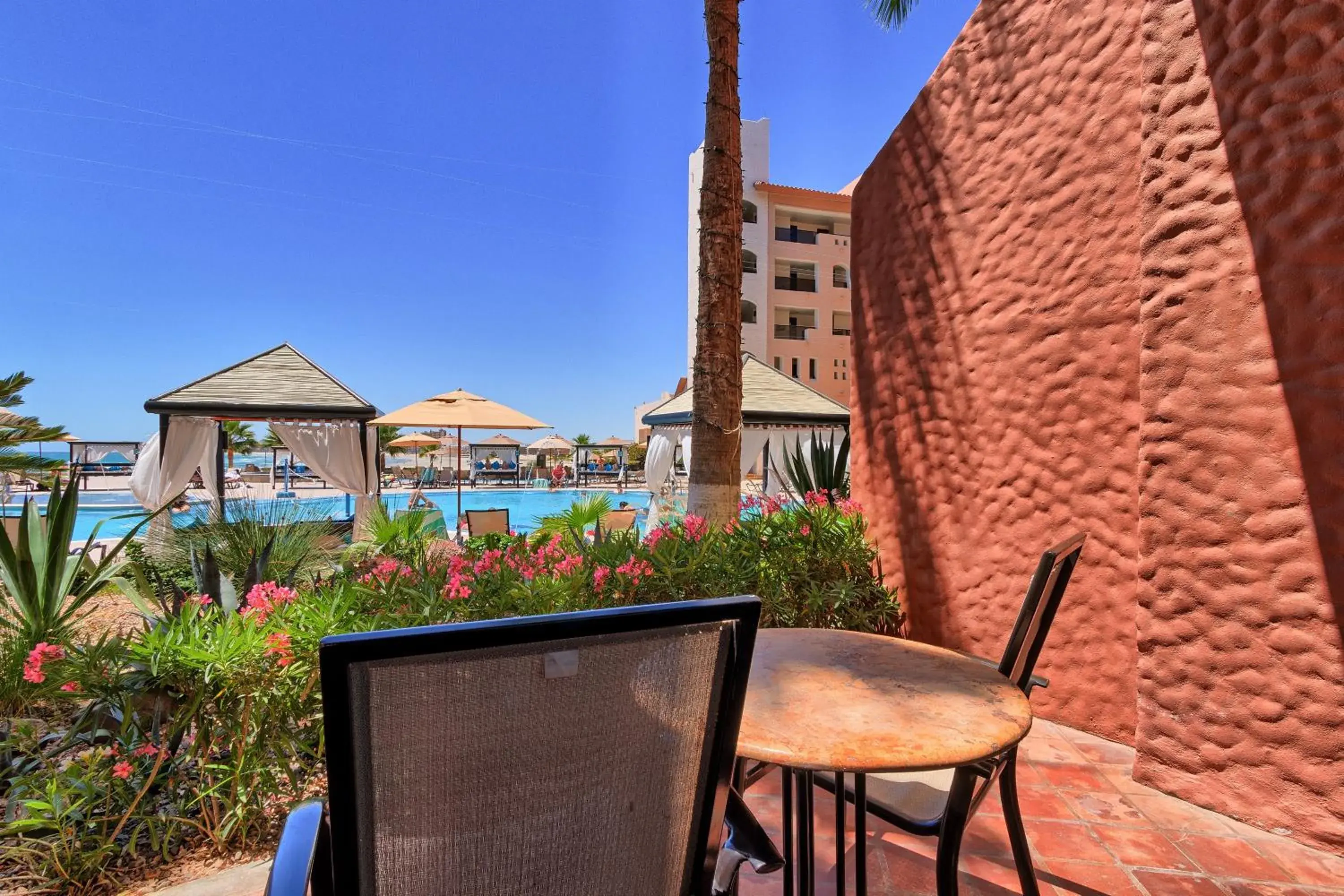 Garden view in Peñasco del Sol Hotel Garden view in Peñasco del Sol Hotel