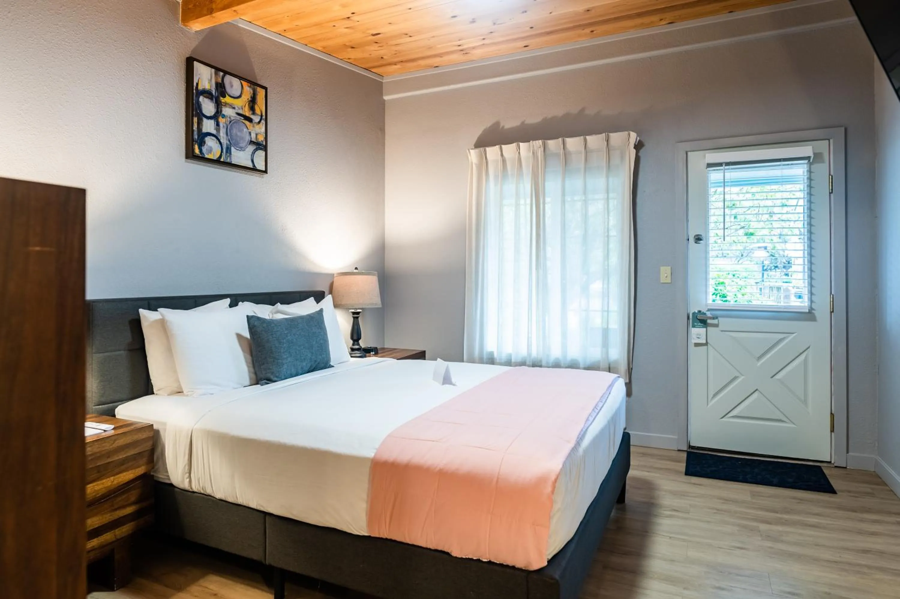 Bed in Inn at Haystack Rock